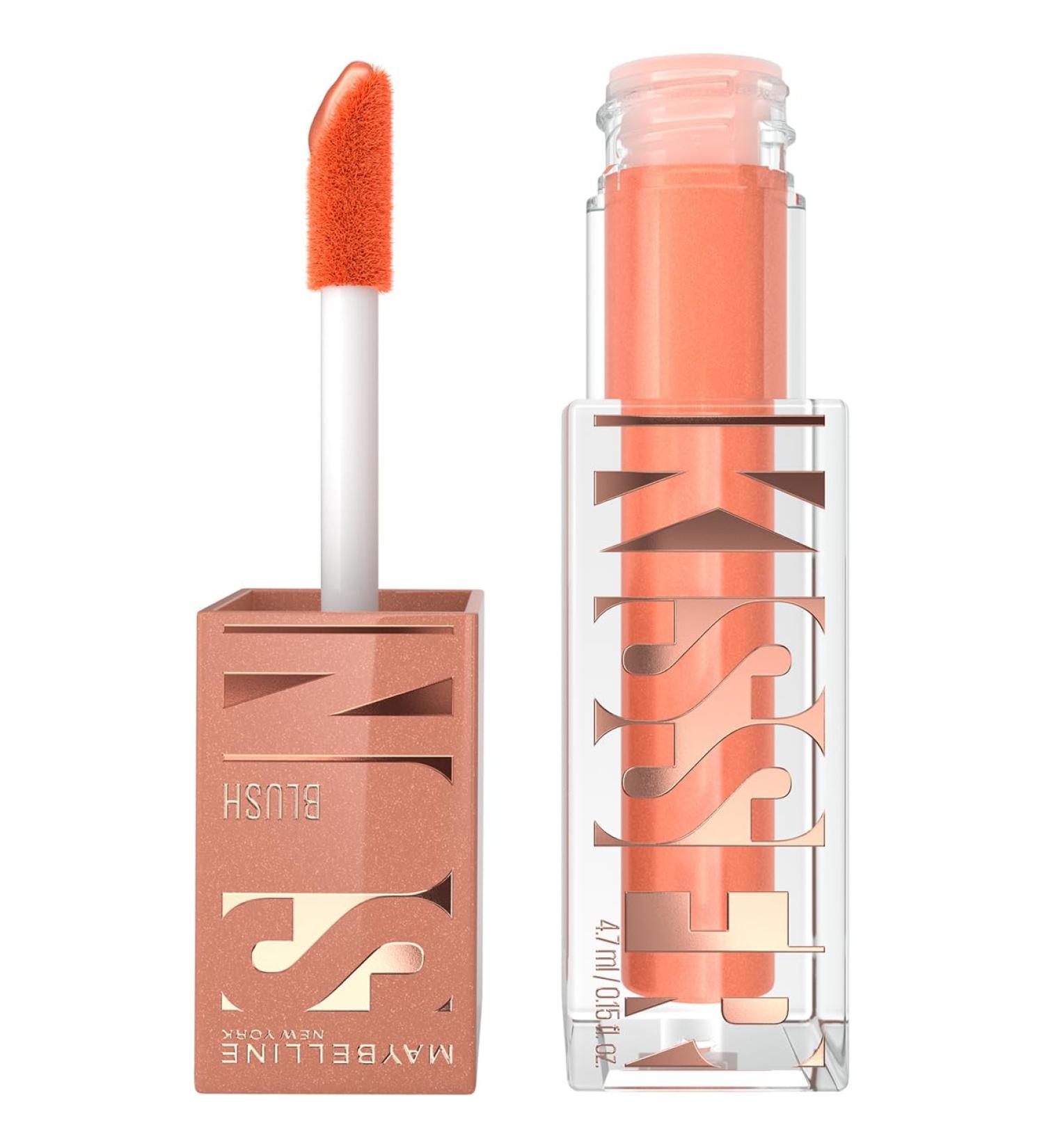 Maybelline New York Sunkisser Blush 02 Uptown Glow | Liquid Blush for a Radiant Sun-Kissed Glow - 4.7 ml - Buy Online on GoSupps.com