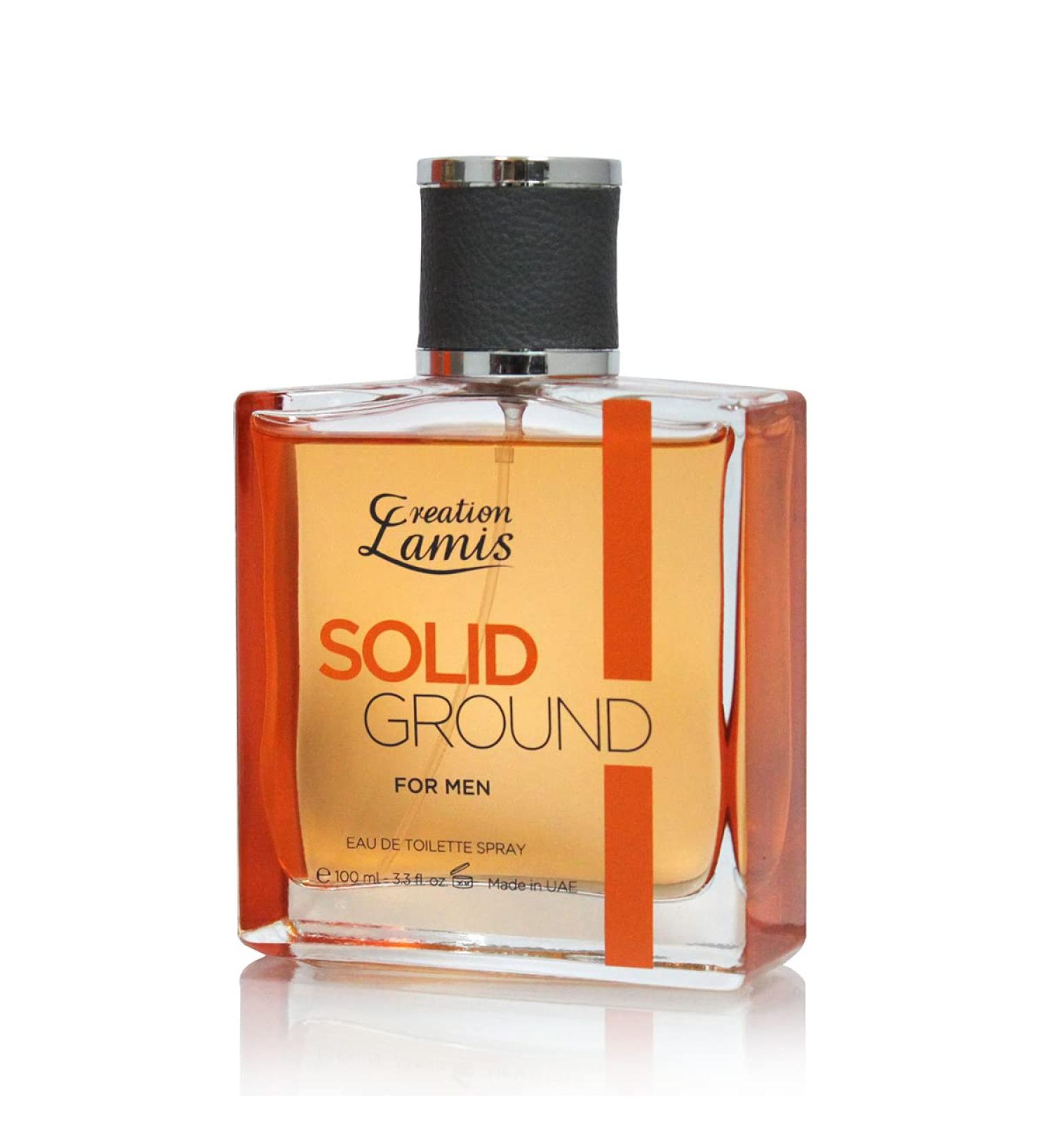 SOLID GROUND BY CREATION LAMIS COLOGNE FOR MEN 3.3 OZ / 100 ML EAU DE TOILETTE SPRAY - Buy Online on GoSupps.com