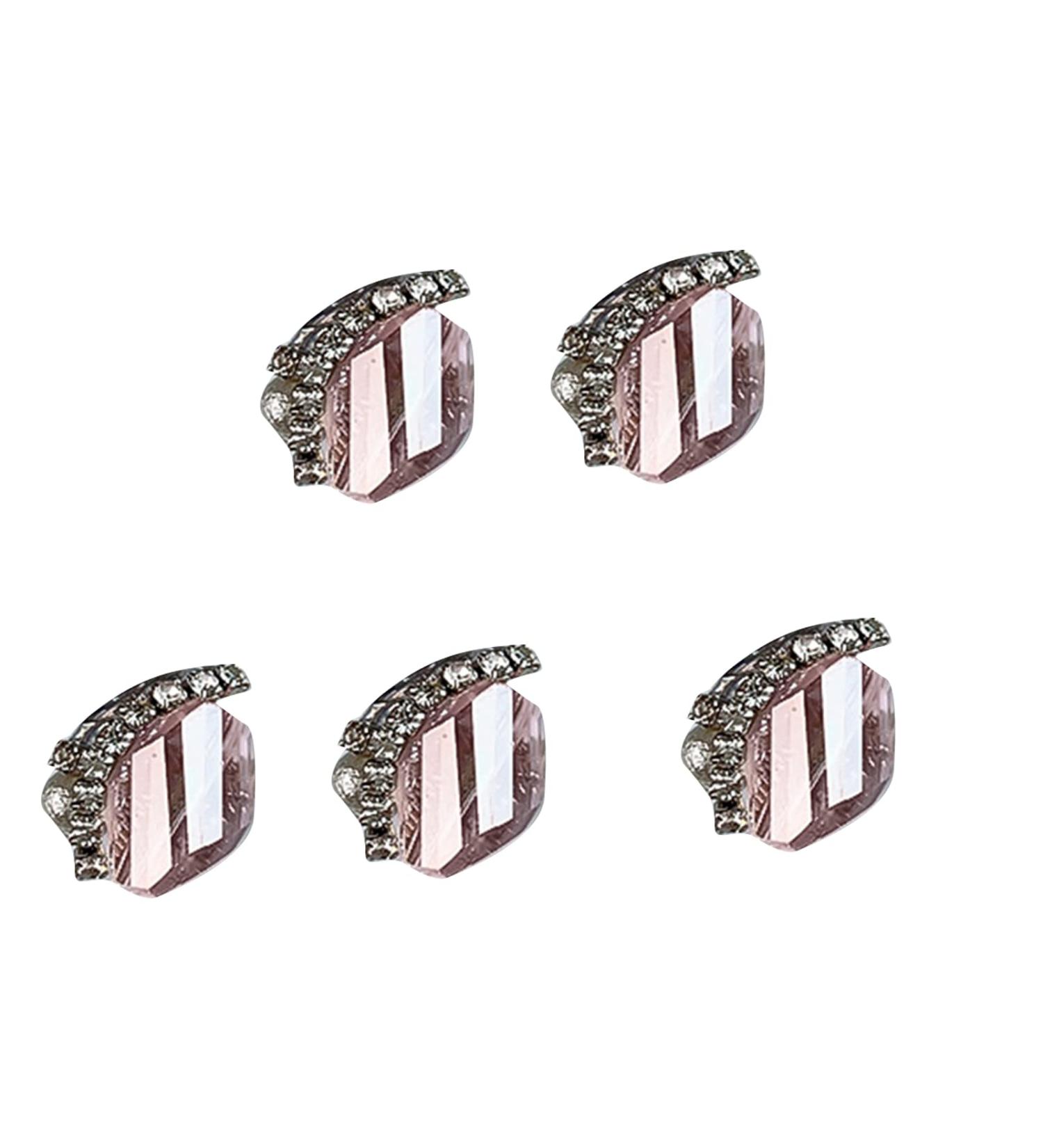 FEIlei Nail Crystal Rhinestones 3D Nail Diamonds Glass Metal Nails Gems Jewels Stone - Buy Online on GoSupps.com