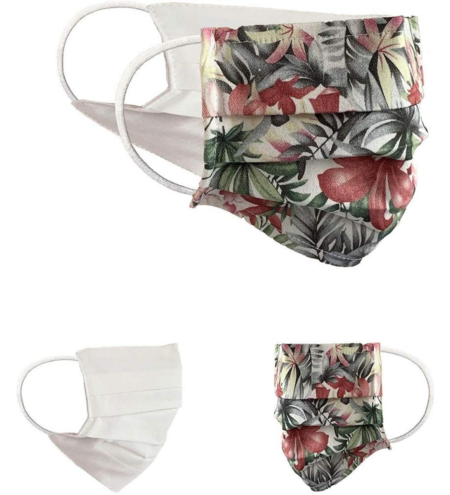 BAF Community Masks Set - Unisex Washable Cotton Protection | FlowerPower-22 Design | International Shipping - Buy Online on GoSupps.com