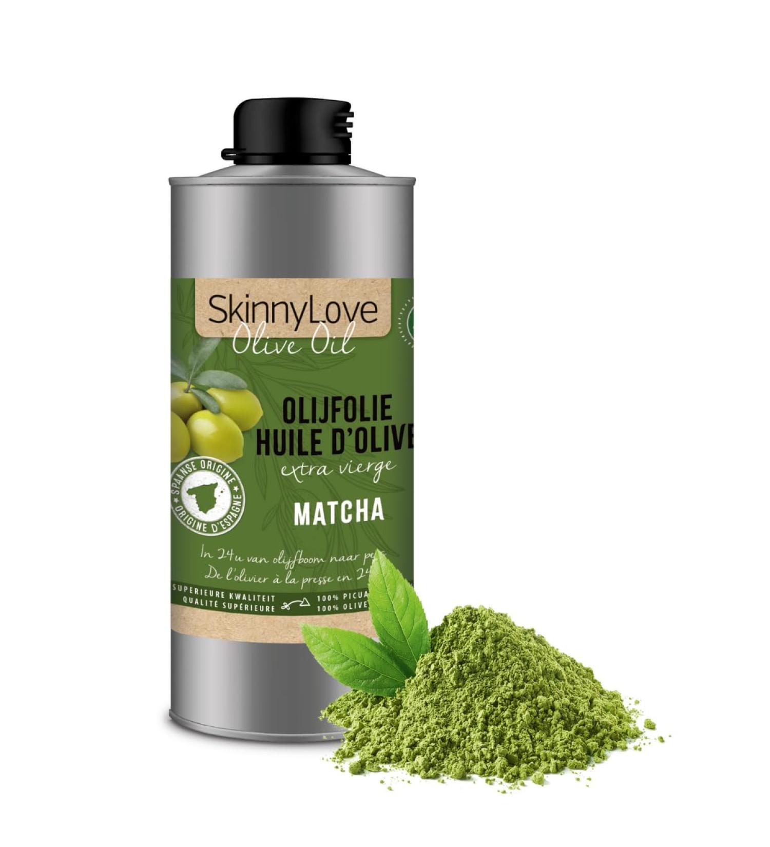  SkinnyLove Lombardia Vita - Organic Extra Virgin Olive Oil 750ml - Matcha - Buy Online on GoSupps.com
