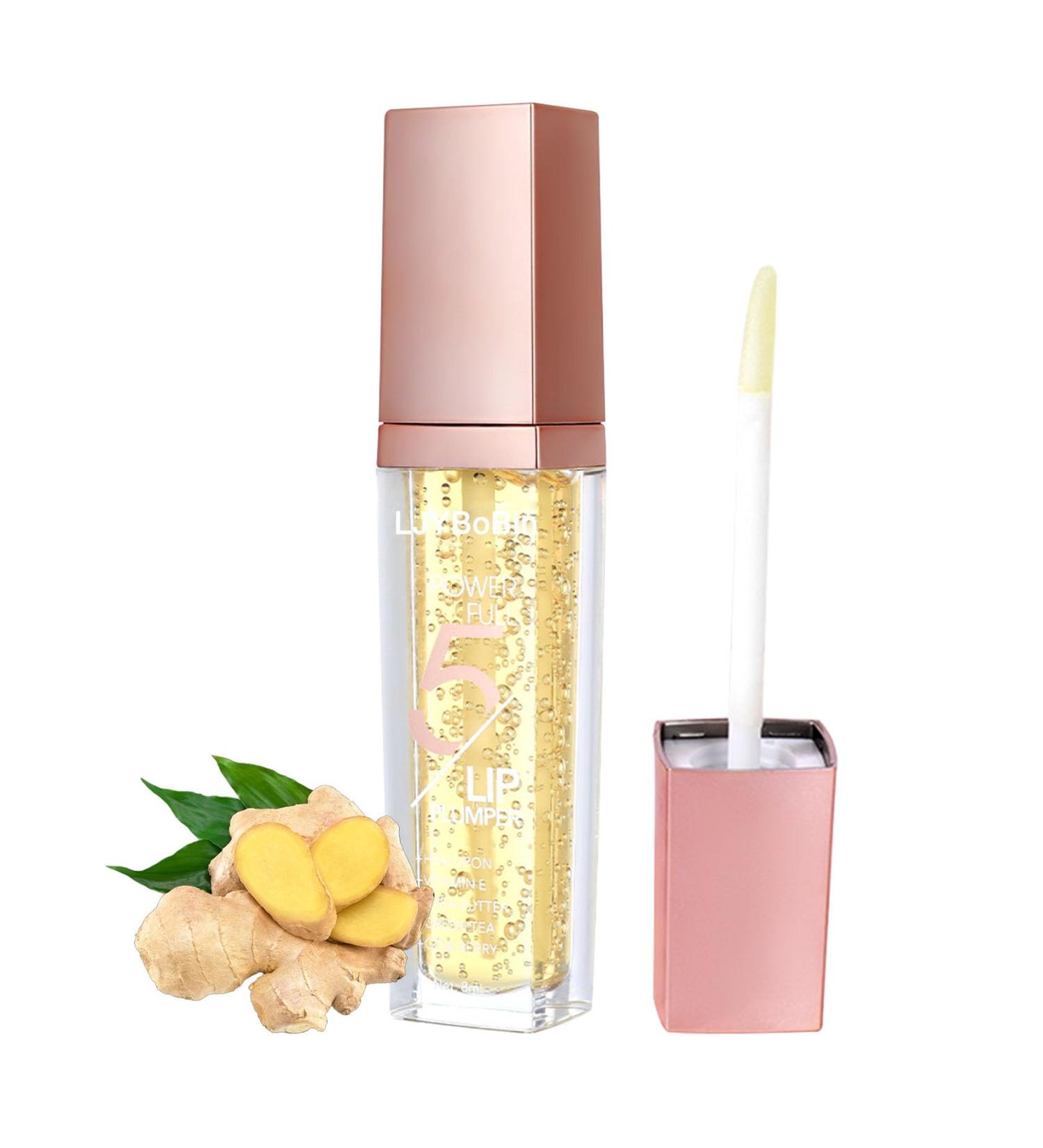 LJYBoBin Hydrating Lip Plumping Gloss Moisturizing Long Lasting Non-sticky Lip Plumper & Clear Lip Oil for Shine Sexy Fuller Lip Plumping Transparent Toot Lip Oil 1p - Buy Online on GoSupps.com