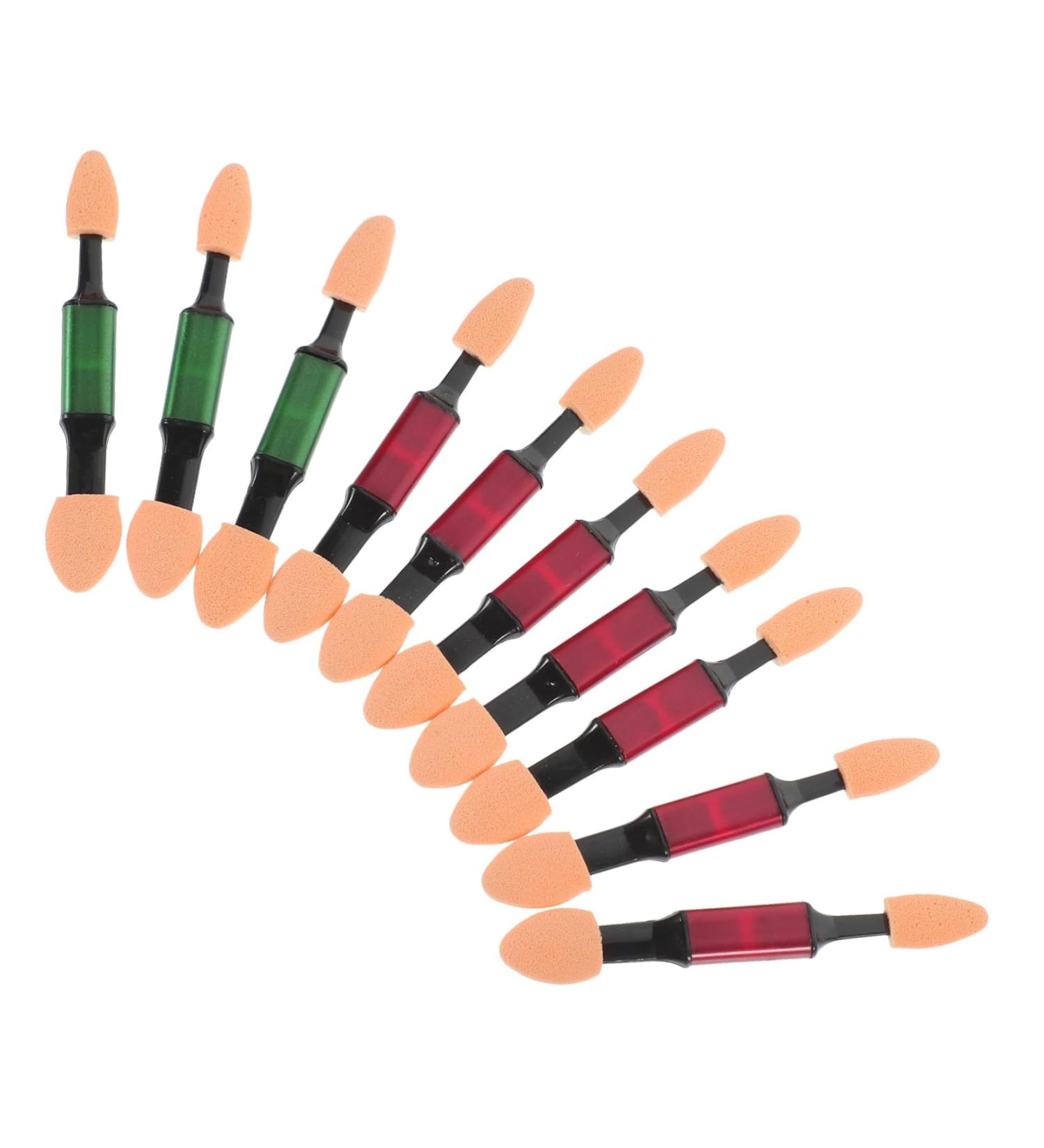 Healeved 10pcs Makeup Brush Eye Shadow Brush Eye Shadow Applicator Cosmetics Blending Brush - Buy Online on GoSupps.com