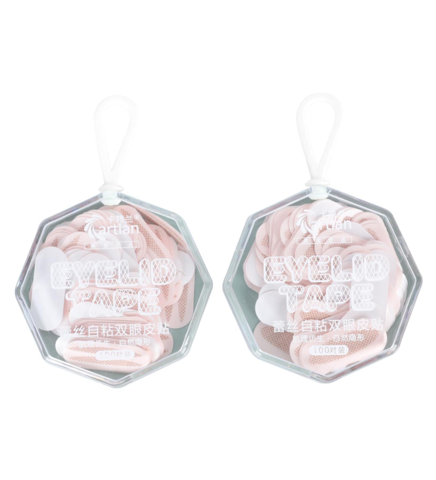 POPETPOP 1000 Pairs Double Eyelid Sticker Double Sided Tape Eyelid Stickers Eyelid Tapes Patch No Trace 1 count (Pack of 1) Assorted Colorx5pcs - Buy Online on GoSupps.com