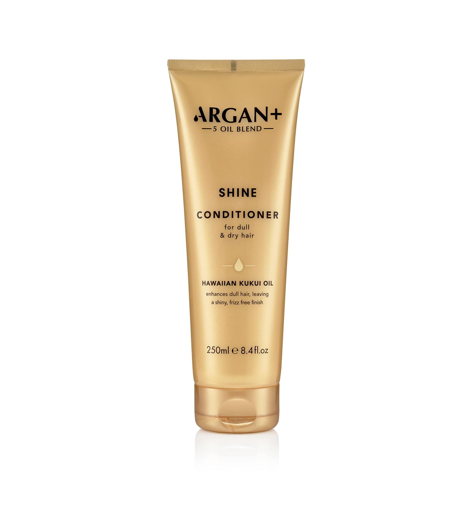 Buy Argan + Shine Conditioner 250ml - Nourishing Hair Care for All Hair Types | International Shipping Available - Buy Online on GoSupps.com