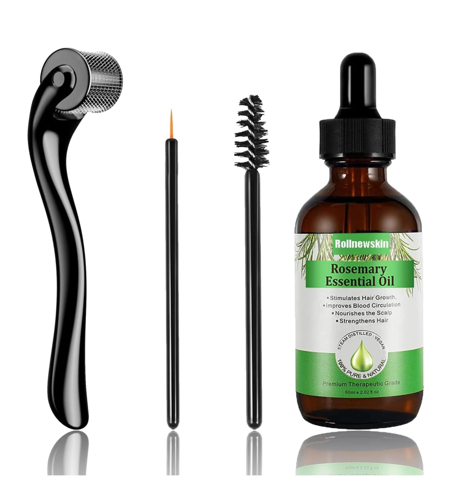 Leogony Organic Rosemary Oil for Hair Growth Natural Pure Rose Mary Essential Oil Diluted Rosmarin Oil for Men Women(60ml) - Buy Online on GoSupps.com