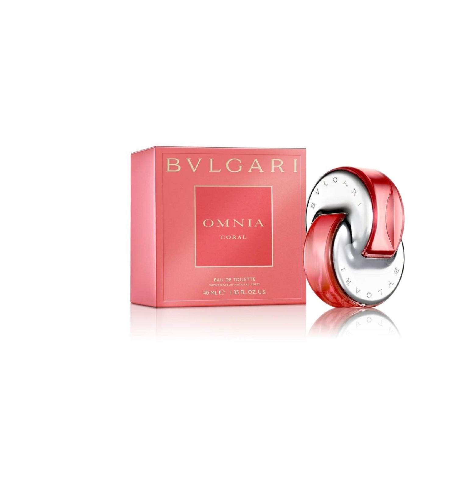 Bvlgari Omnia Coral Eau De Toilette Spray for Women 1.35 Ounce 1.35 Fl Oz (Pack of 1) - Buy Online on GoSupps.com