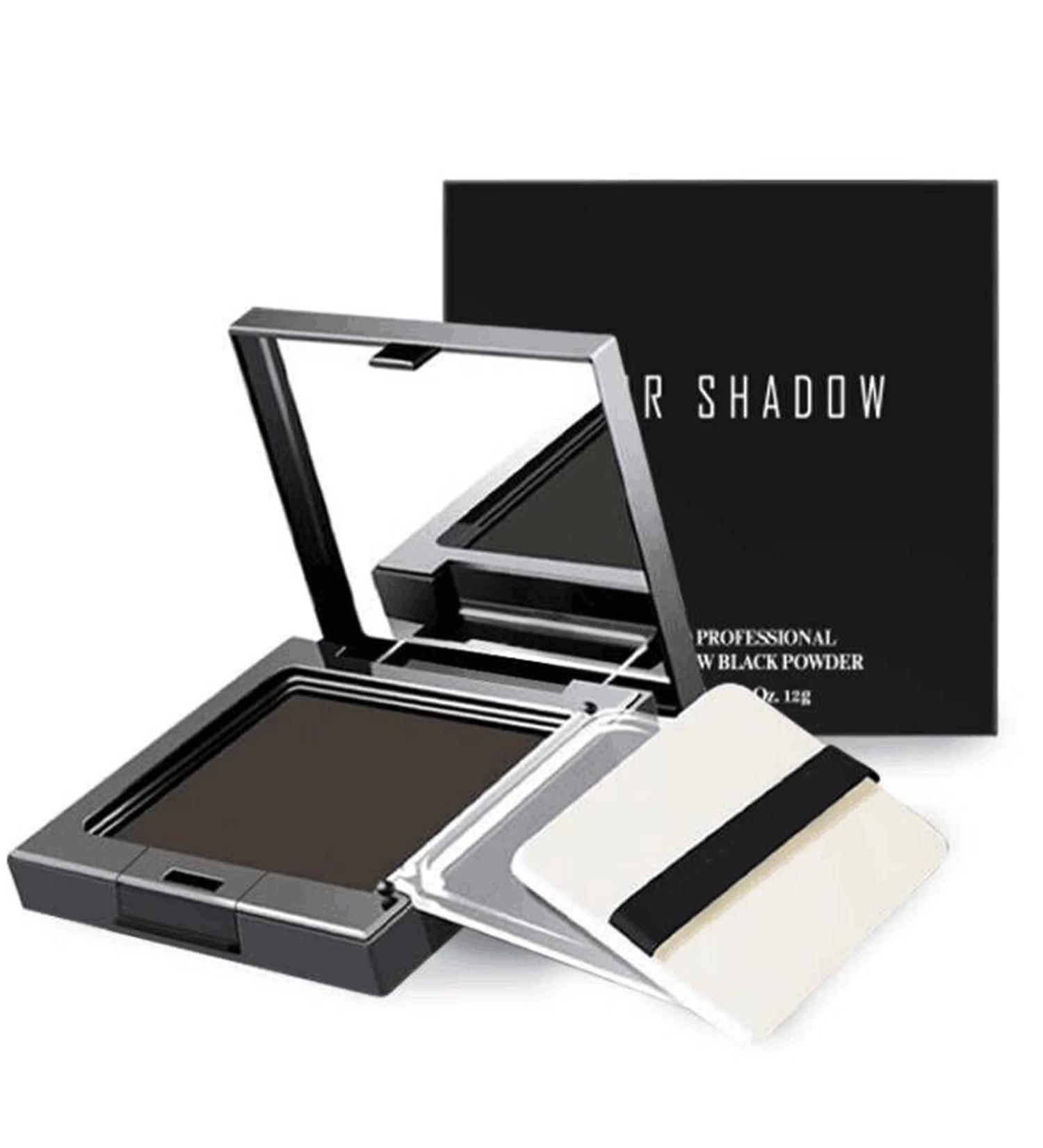 Hair Root Concealer Instant Hair Shading Powder Deep Brown Hairline Powder Natural Hair Root Powder with Mirror -Quickly Cover Grey Hair & Sweatproof Root Cover Up Powder for Women & Men-Deep Brown - Buy Online on GoSupps.com