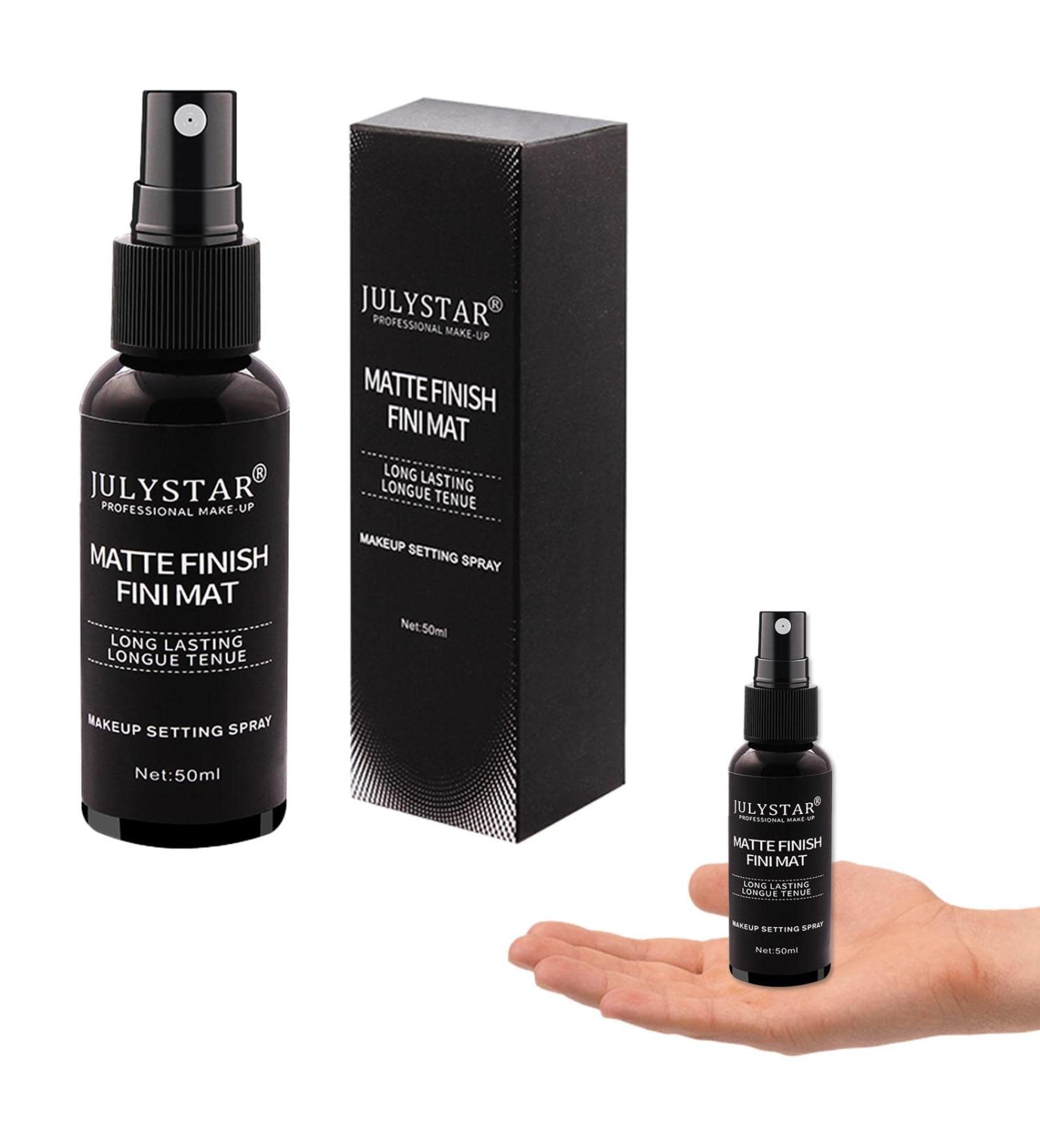 Makeup Setting Spray Matte Finish Makeup Setting Spray Long Lasting Moisturizing Facial Mist Oil Control Lightweight Moisturizing Makeup Spray 50ml Msxu - Buy Online on GoSupps.com