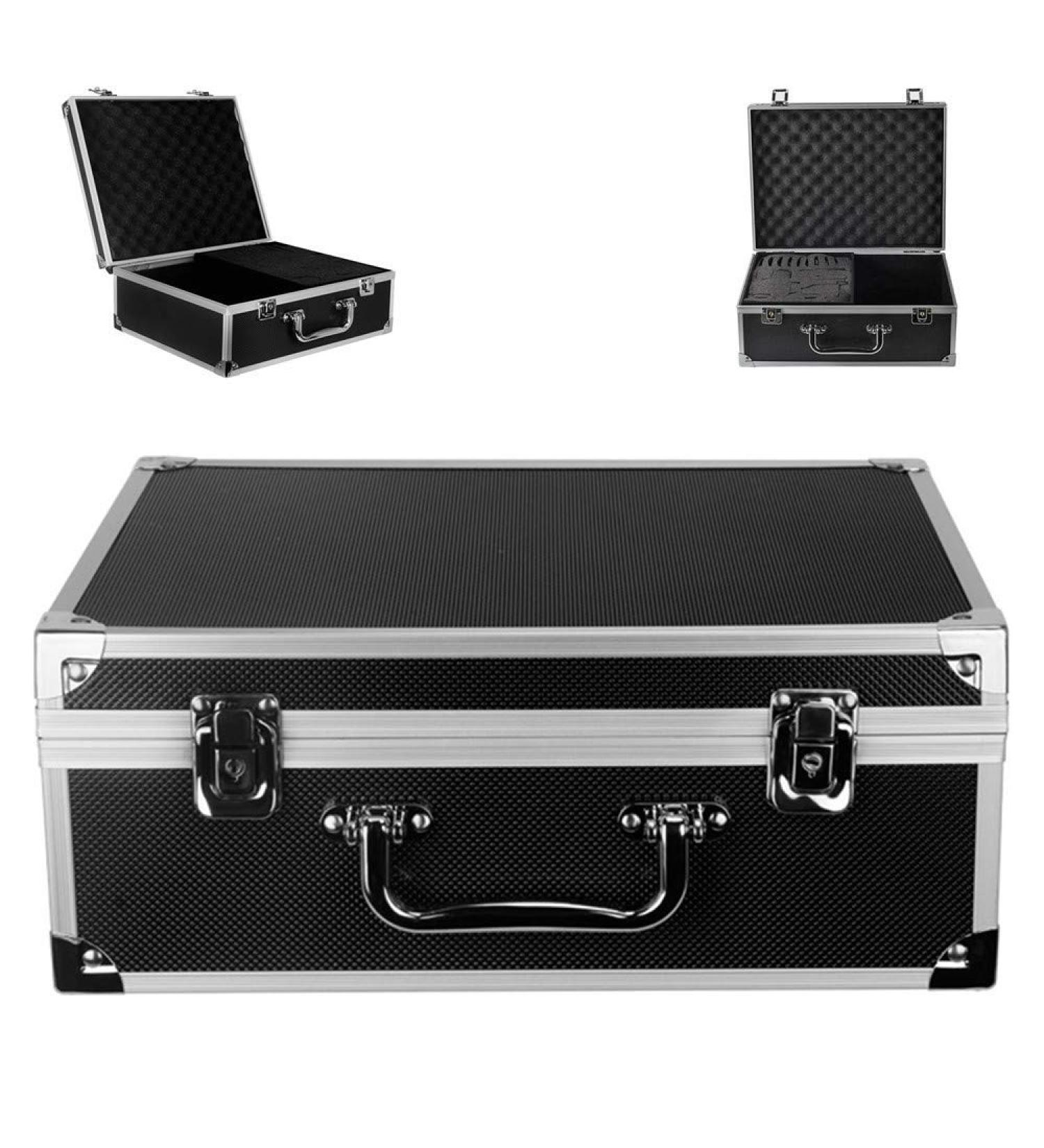 Tattoo Kit Box with Lock Key Storage Case for Organizing Tattoo Equipment and Supplies - Buy Online on GoSupps.com