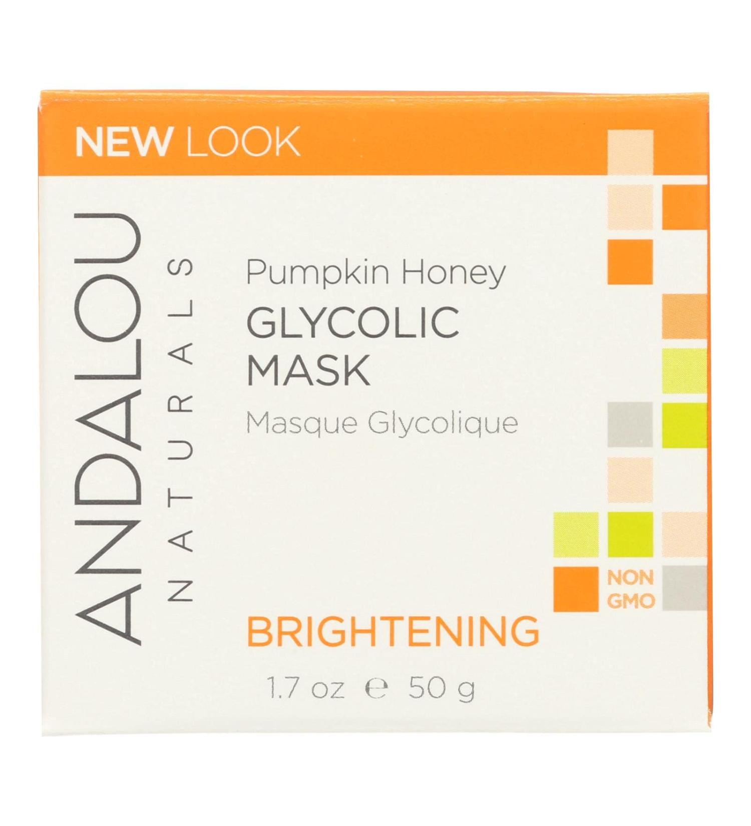 Andalou Naturals Brightng Mask Pumpkn Glyc 1.7 Oz