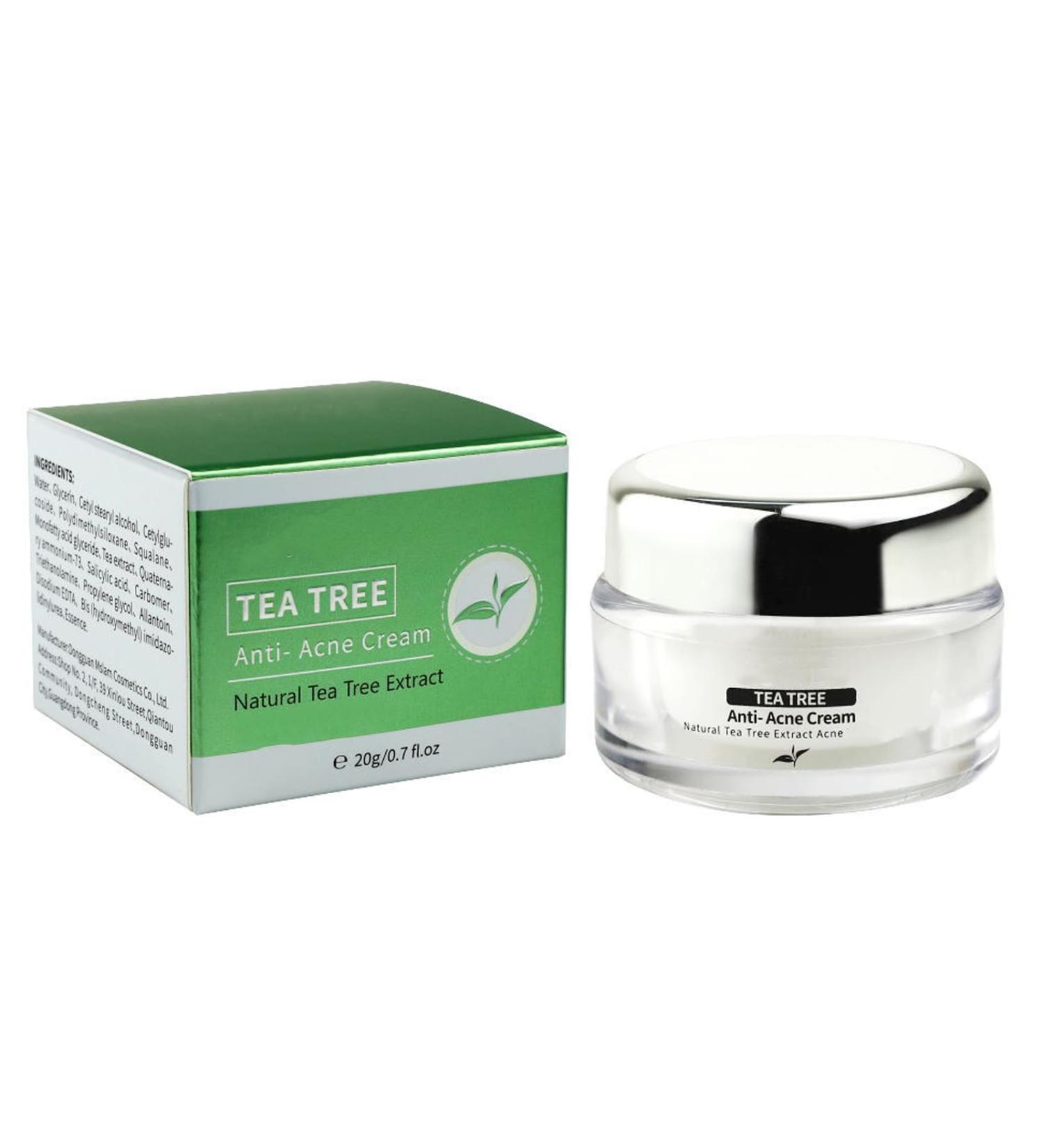 Tea Tree Acne Cream Tea Tree Acne Face Cream Pimple Cream Tea Tree Cream Acne Cream For Face Tea Tree Face Ance Gel Spot Cream for Acne Reduce Redness & Dryness Oil Control Smooth Skin - Buy Online on GoSupps.com