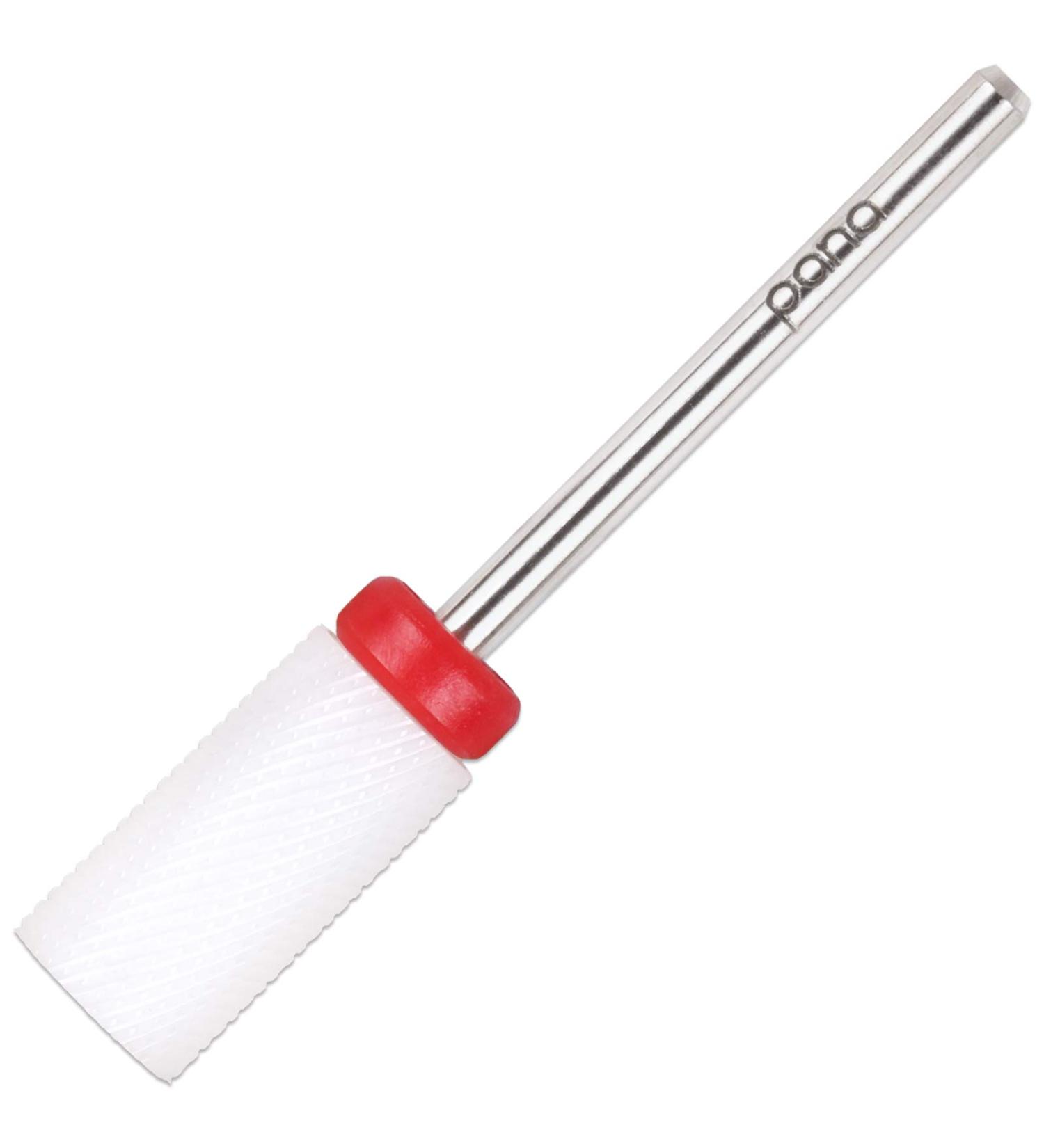 PANA 3/32 Flat Top Large Barrel Ceramic Bit - Fine Grit - Professional Nail Drill Bit - Buy Online on GoSupps.com
