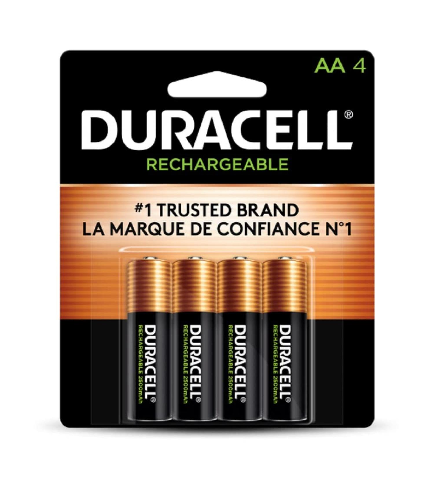 Buy Precharged Rechargeable AA NiMH Batteries - PK4 | Eco-Friendly Power Solutions - Buy Online on GoSupps.com