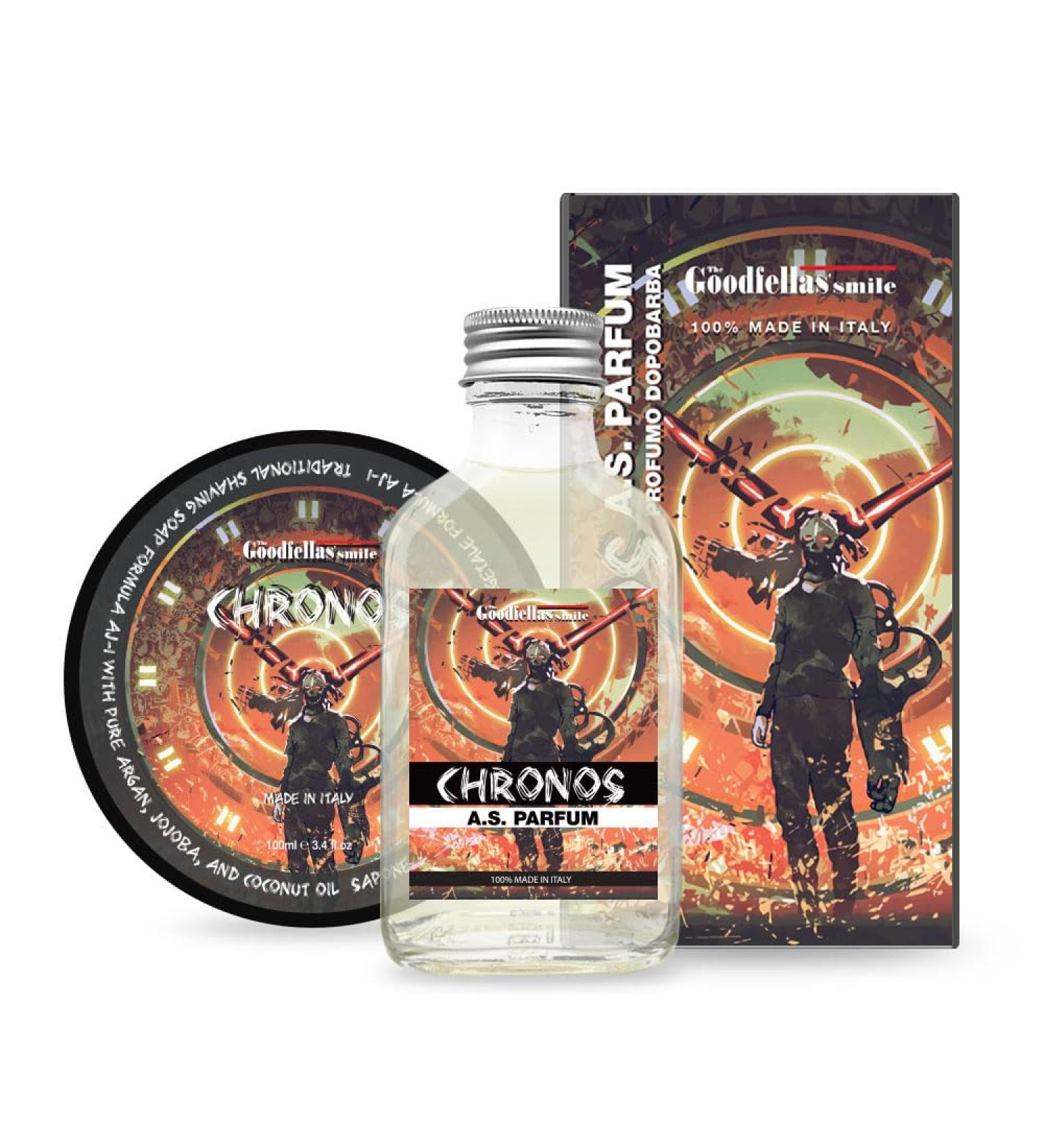 The Goodfellas' smile GOODFELLAS' SMILE Duo Set Chronos. Shaving Soap and Aftershave 250 ml