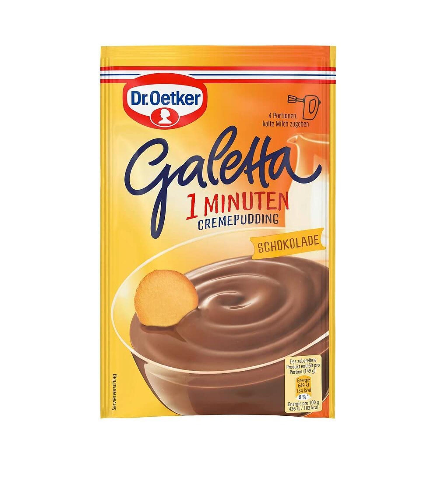 Dr. Oetker Galetta Crempudding Chocolat 99 g - Buy Online on GoSupps.com