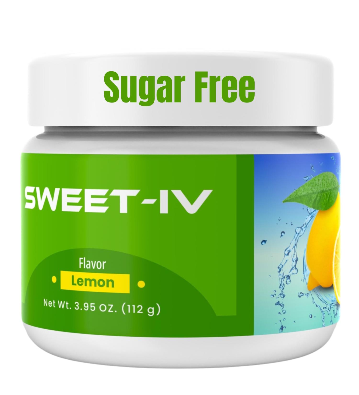 Sweet IV Electrolyte Powder - Lemon Flavored | 40 Servings | Magnesium & Copper Drink Mix for Athletes & Sports Enthusiasts - Refreshing Hydration Boost - Buy Online on GoSupps.com