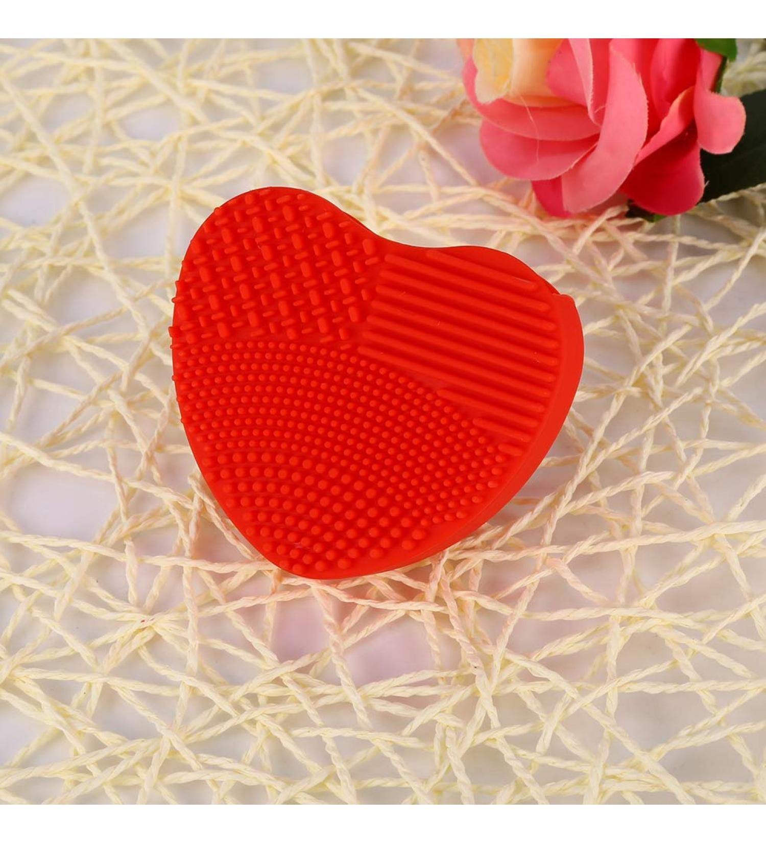 Portable Silicone Makeup Brush Cleaner | Cosmetic Board Washing Scrubber Tool - Buy Online on GoSupps.com