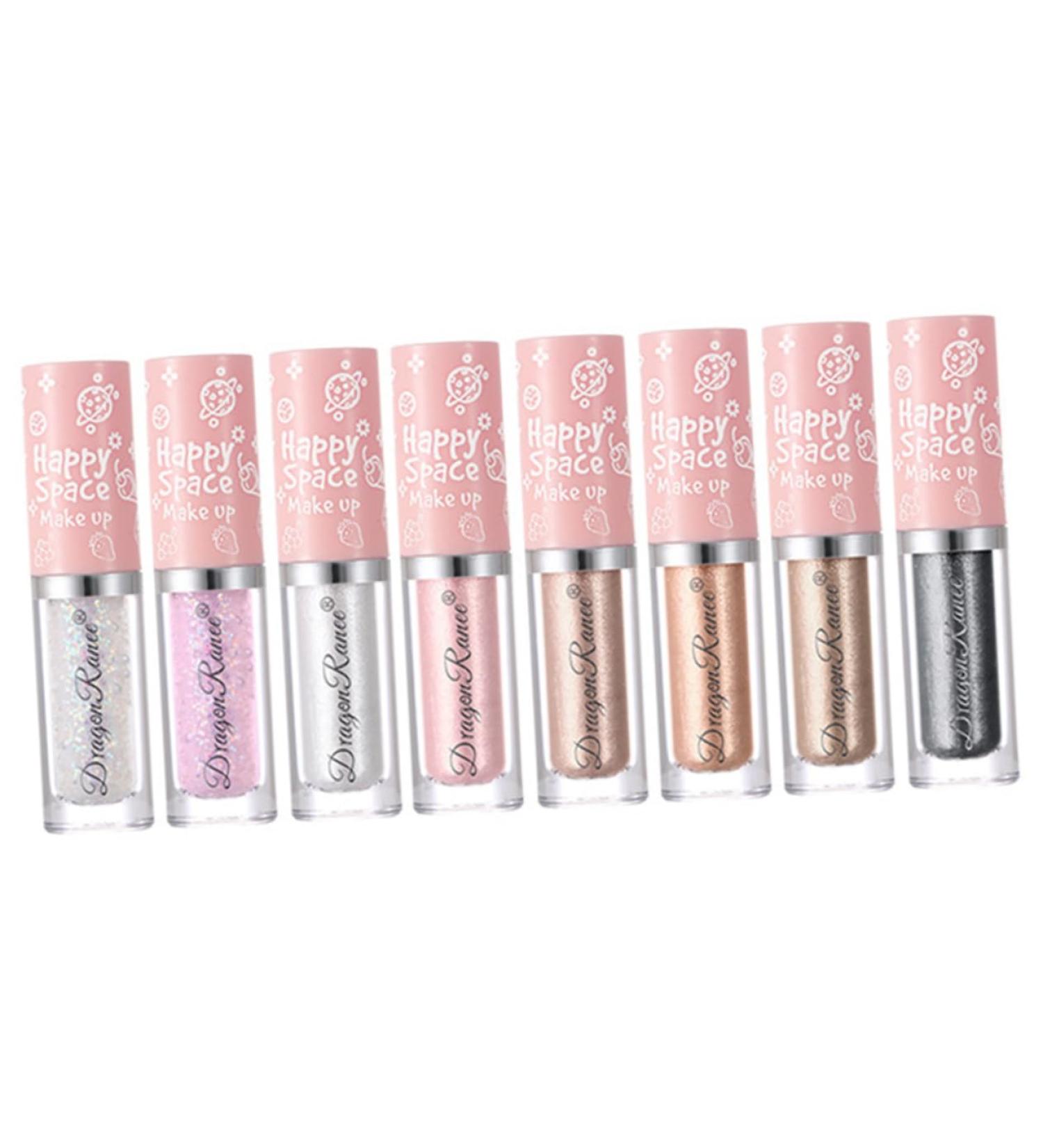 TOVINANNA 8pcs Eye Shadow Eyeshadow Glitter Shimmer Eyeshadow Eye Makeup Liquid Eyeshadow Brighten Miss Box - Buy Online on GoSupps.com