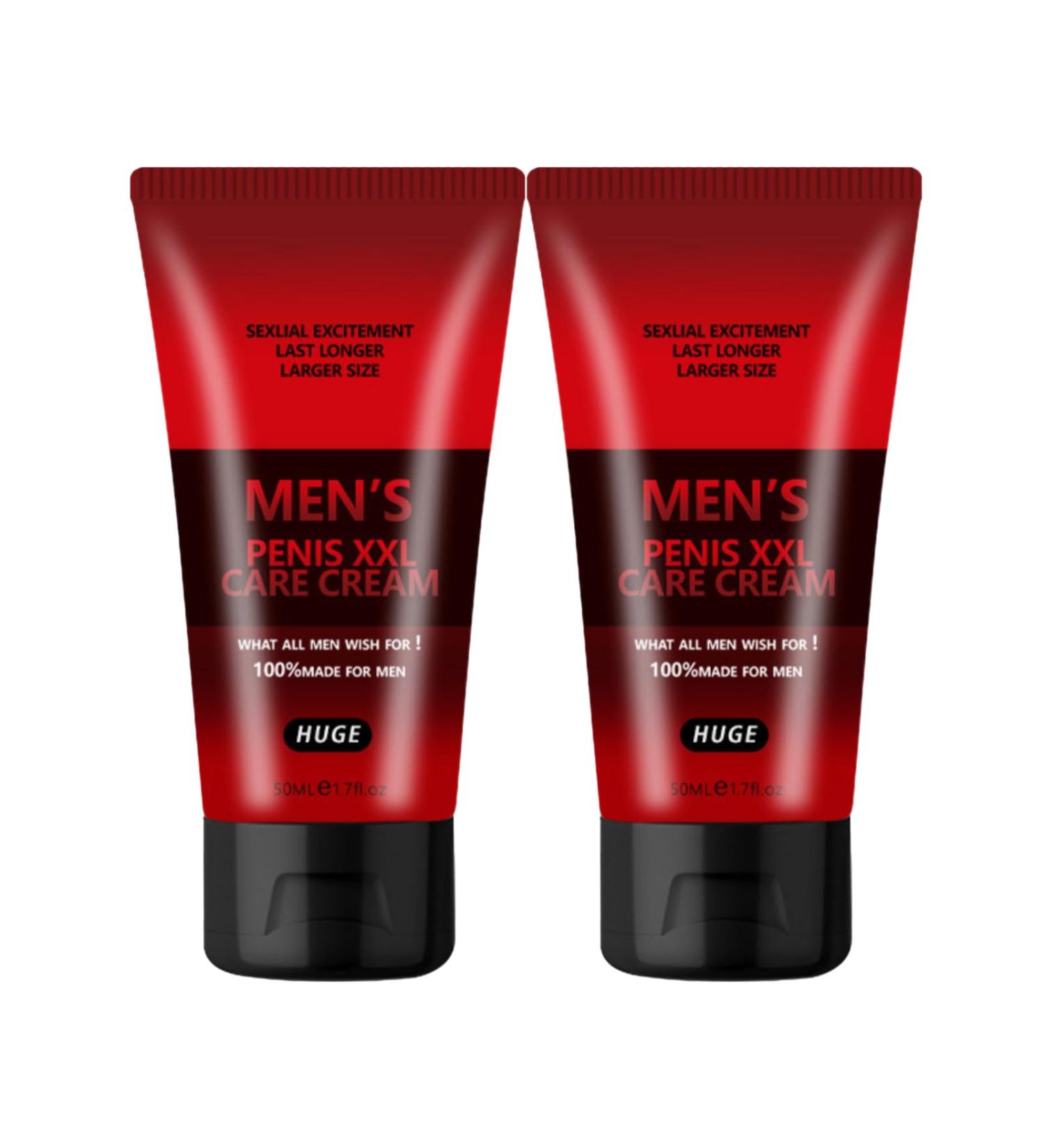 Cr me de Massage pour Hommes Cr me D'agrandissement des Parties Intimes Cr me nerg tique plus paisse plus Longue et plus Forte pour la Performance Masculine 50ml (2 x Rouges) - Buy Online on GoSupps.com