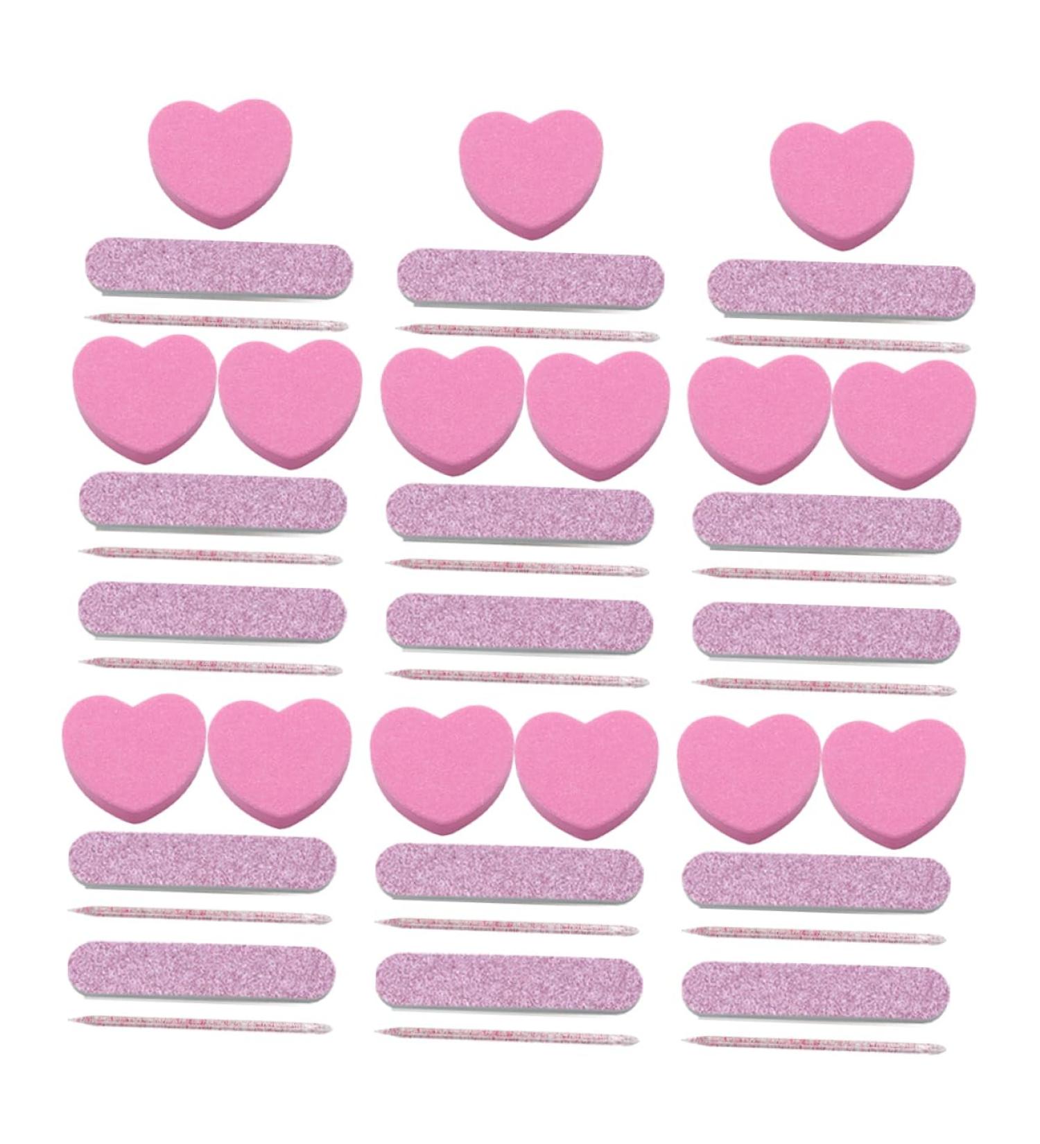 HAPINARY 20 Sets Nail Kit Pedicure Polishing File Nail Shaping Files Manicure Sticks Nail Sticks Nail Art Tools Nail Files Sticks for Nails Nail File Block Nail Art Files Sponge Nail File - Buy Online on GoSupps.com