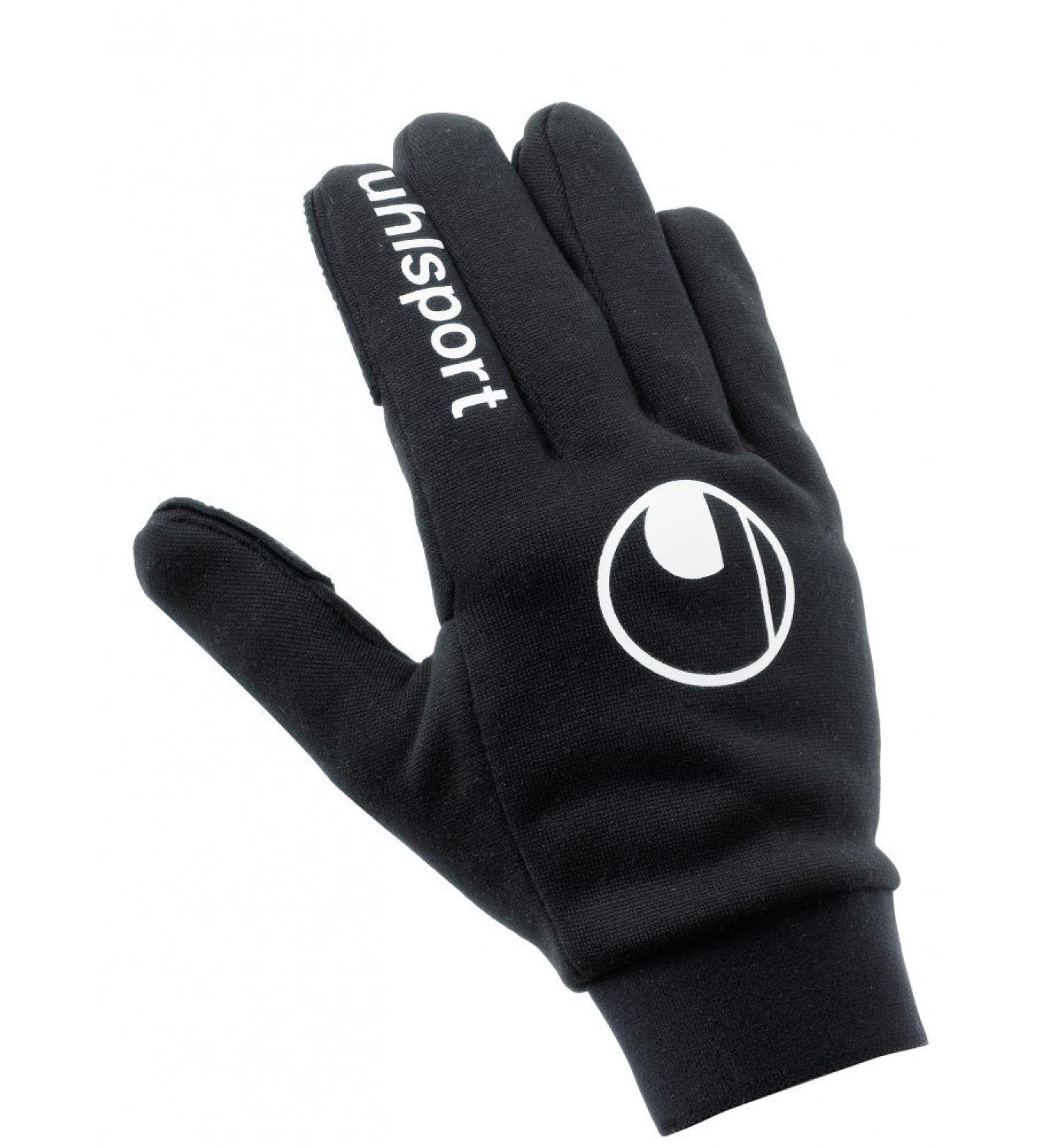 Uhlsport Football Field Player Gloves - Men Women & Kids | Micro Grip Running Gloves for Cold Weather - Buy Online on GoSupps.com