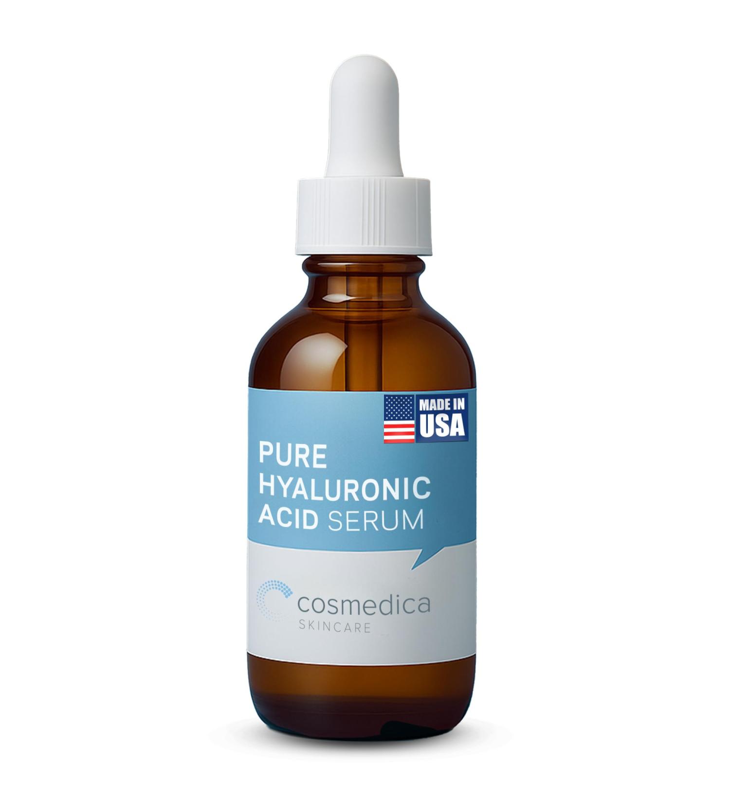 Hyaluronic Acid Serum with Vitamin B5 - Intense Hydration Anti-Aging Non-Greasy Paraben Free Face Serum - 2 oz 2 Fl Oz - Buy Online on GoSupps.com