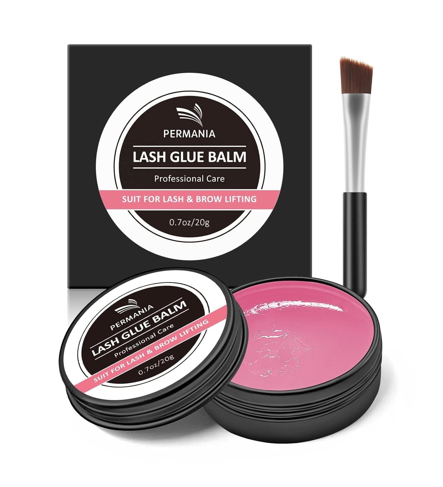 PERMANIA Lash Lift Rod Adhesive & Brow Lamination Glue 20g - Pink Peach - Buy Online on GoSupps.com
