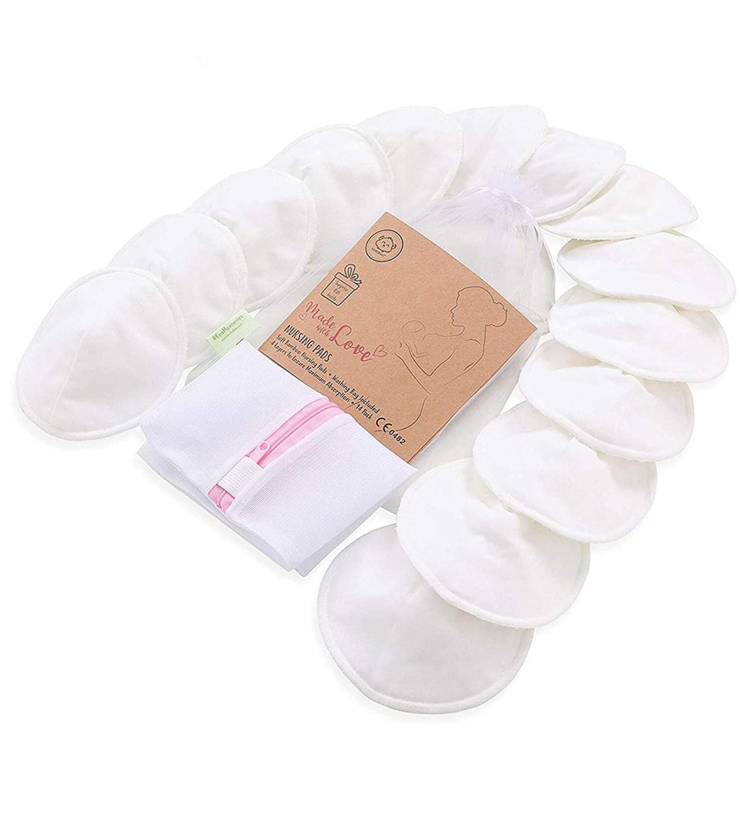 Buy KeaBabies Comfy Nursing Pads - Soft White, 14 Pack for Ultimate Comfort - Buy Online on GoSupps.com