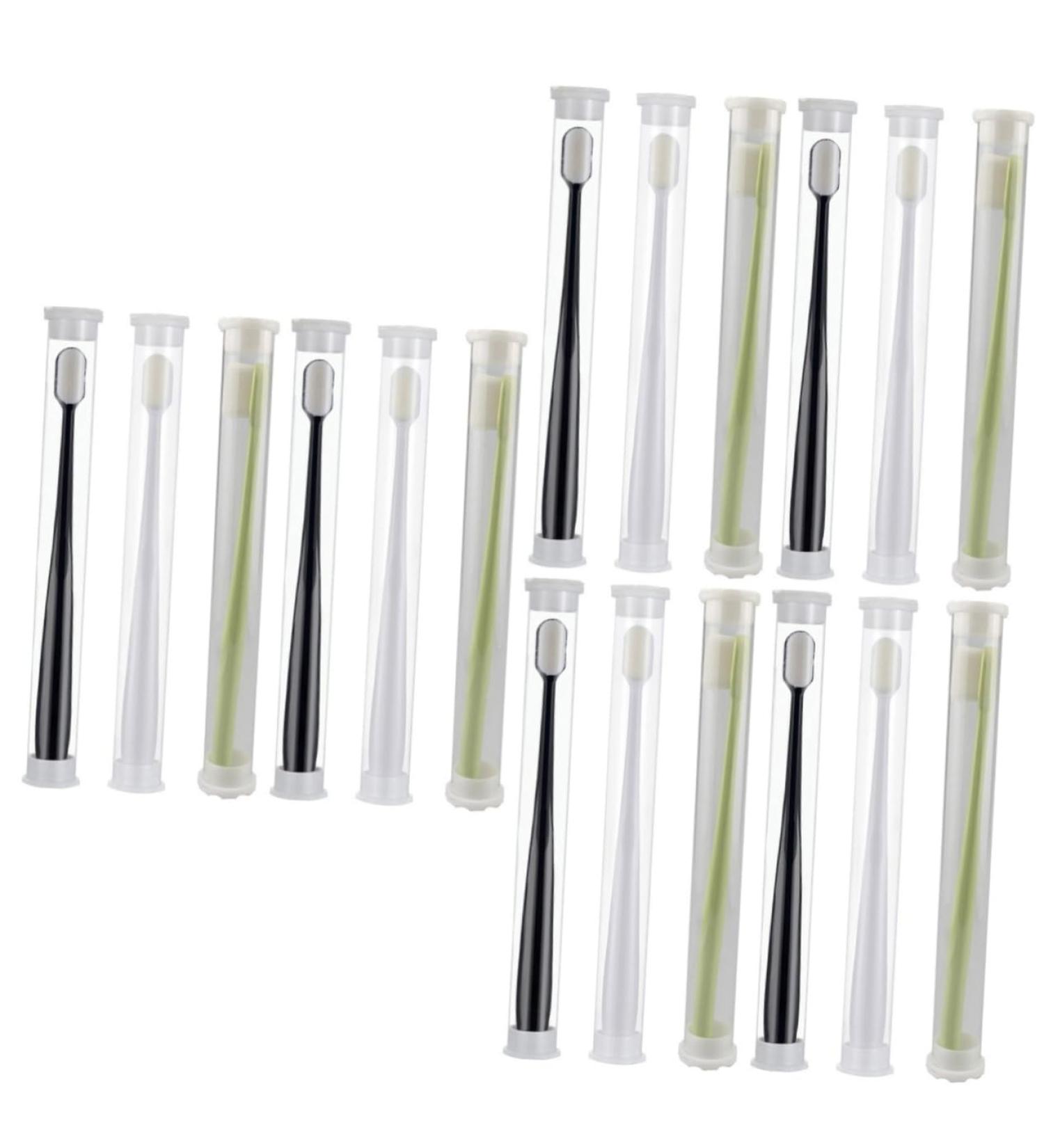 Buy Healvian 18 STK Nano Toothbrush - Eco-Friendly Wavy & Sensitive Manual Toothbrush for Pregnant Women | International Shipping Available - Buy Online on GoSupps.com