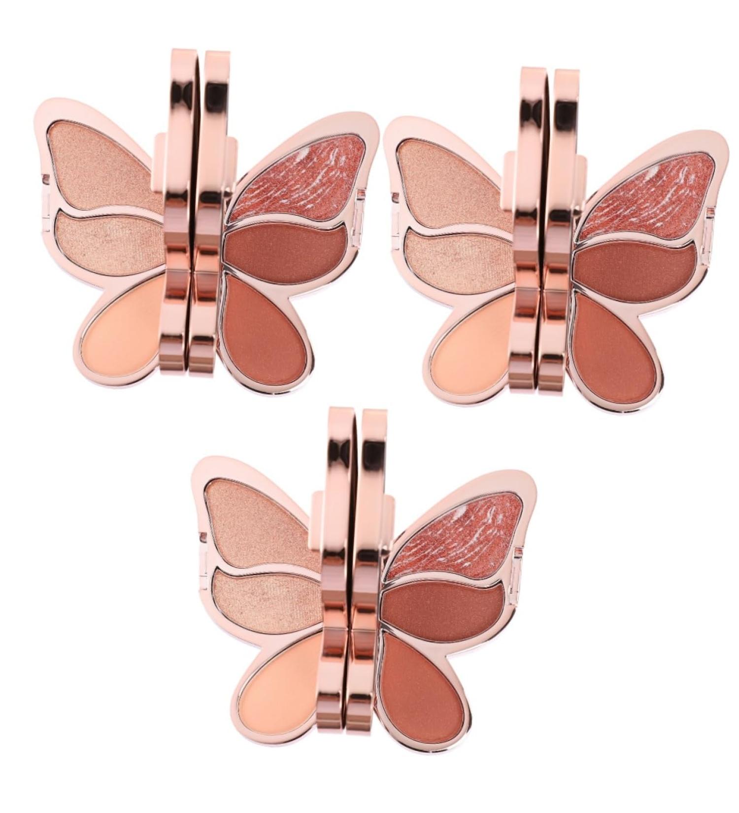 Beavorty 3 Pcs Eyeshadow Palette Blush for Cheeks Eye Shadow Multi-functional Girl Cosmetics Chocolate Woman - Buy Online on GoSupps.com