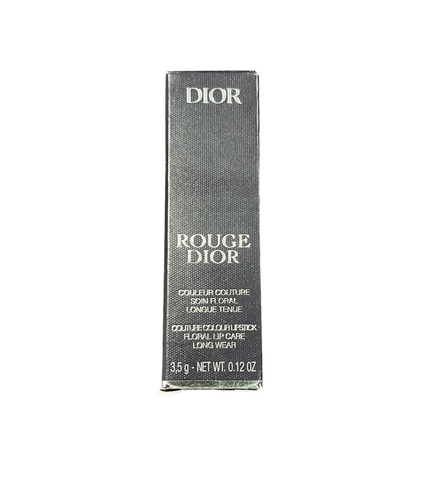 Dior Rouge Couture Colour Lipstick Floral Lip Care 558 GRACE VELVET