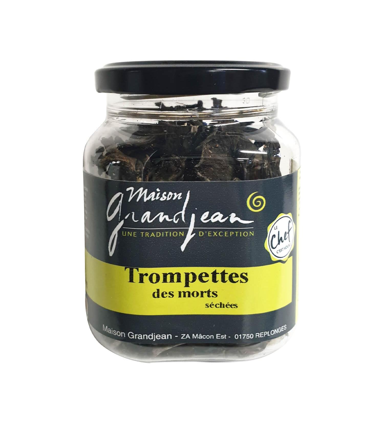 Dried Death Trumpets - 30g Jar - Grandjean