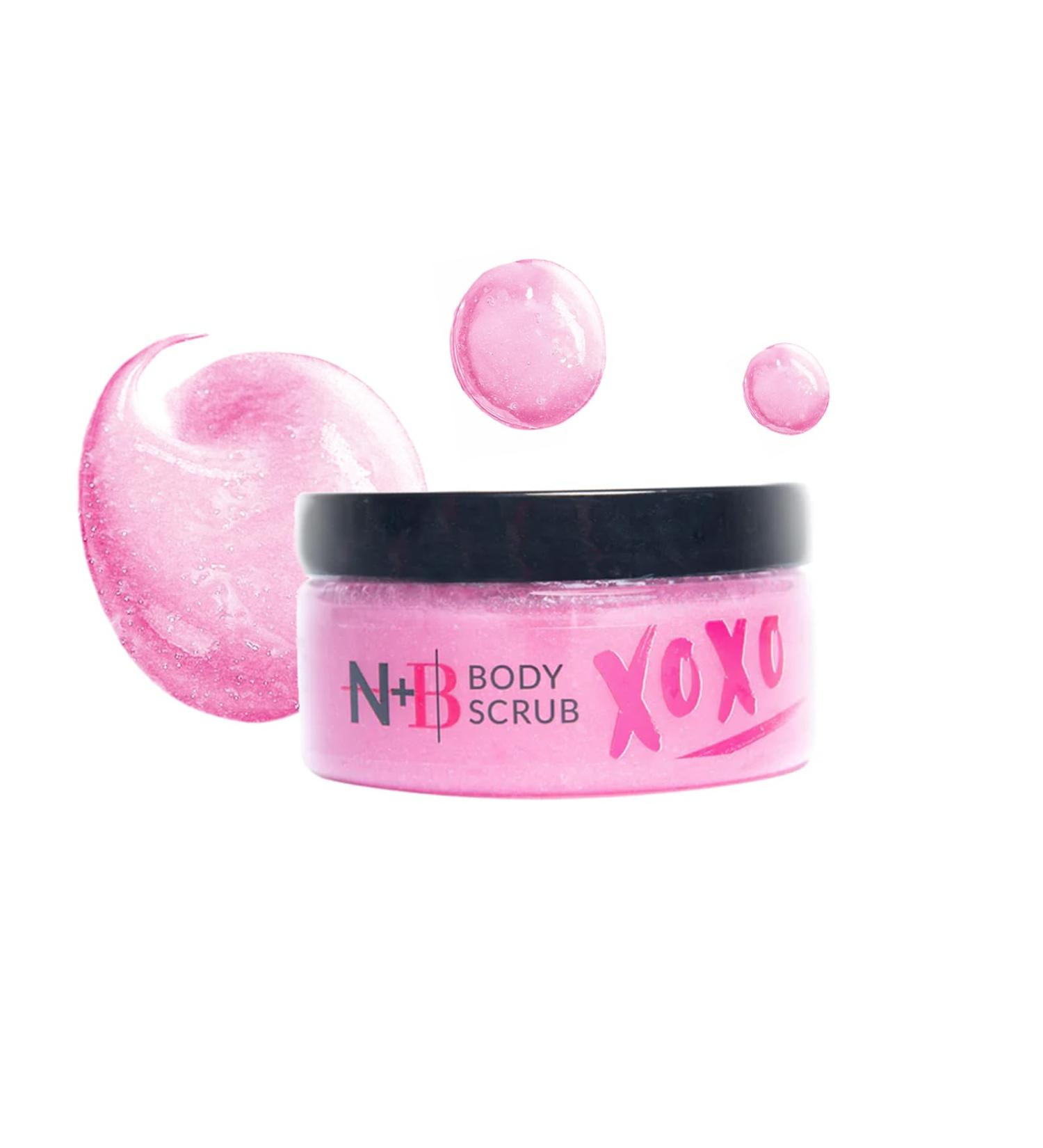N+B Sugar Body Scrub - Invigorating & Brightening | Oil-Free Pomegranate Seed Extract | Moisturizes & Removes Impurities | 9.5oz Made in USA - Buy Online on GoSupps.com