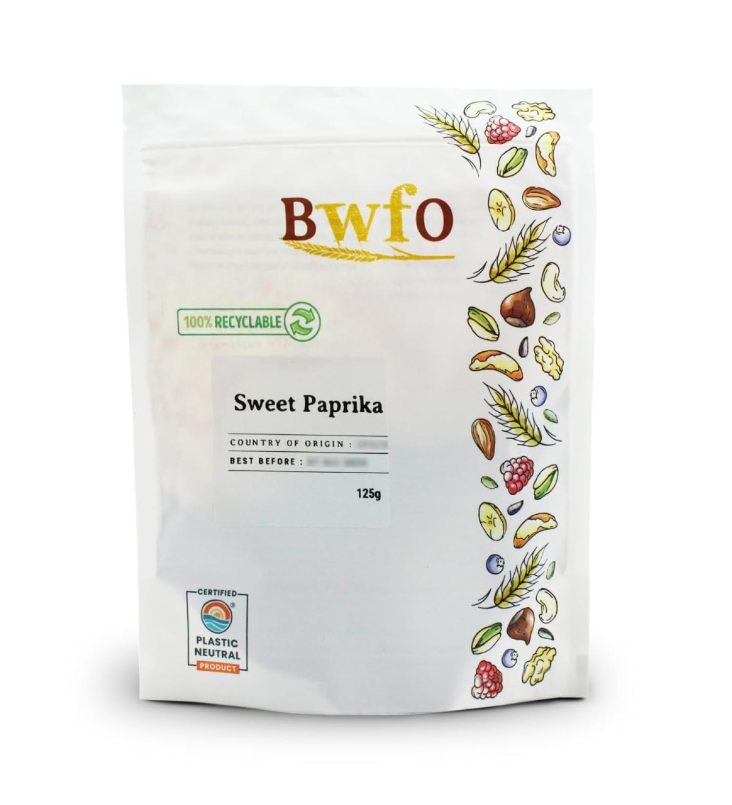 Sweet Paprika 125g (BWFO)