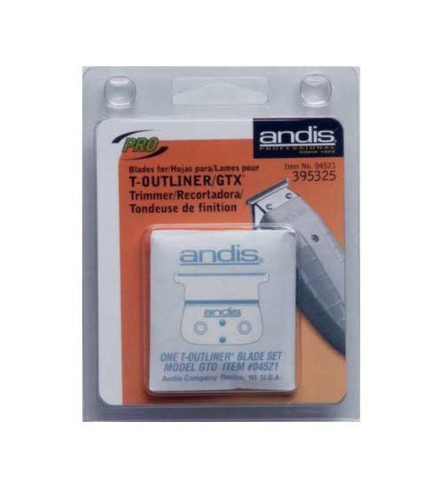 Andis T-Outliner Trimmer Blade Set For Go 1/125# A4521