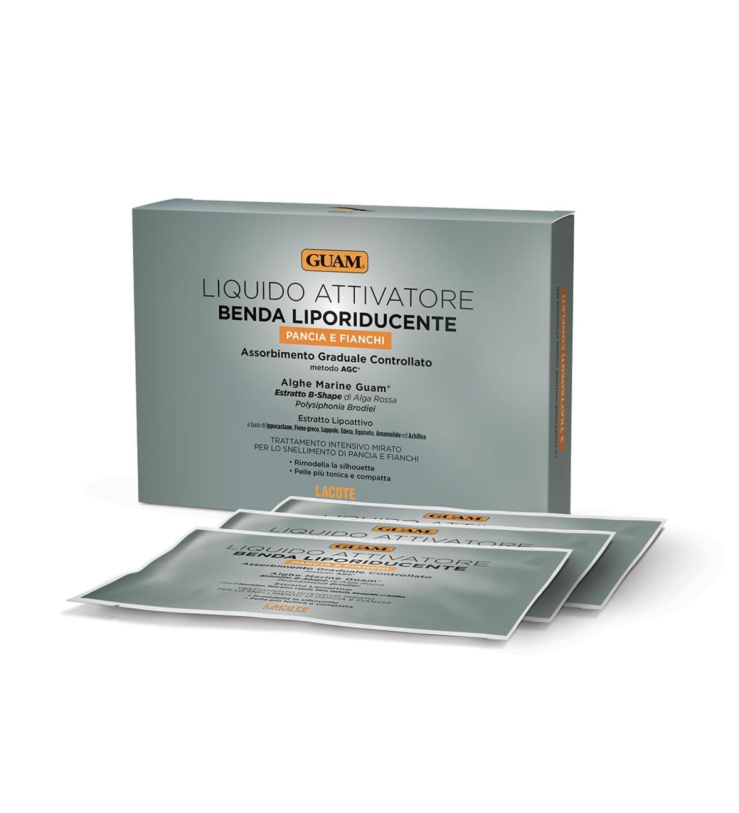 Guam Guam Liporidant Bandage Activator Liquid Pack of 3 100 ml Each