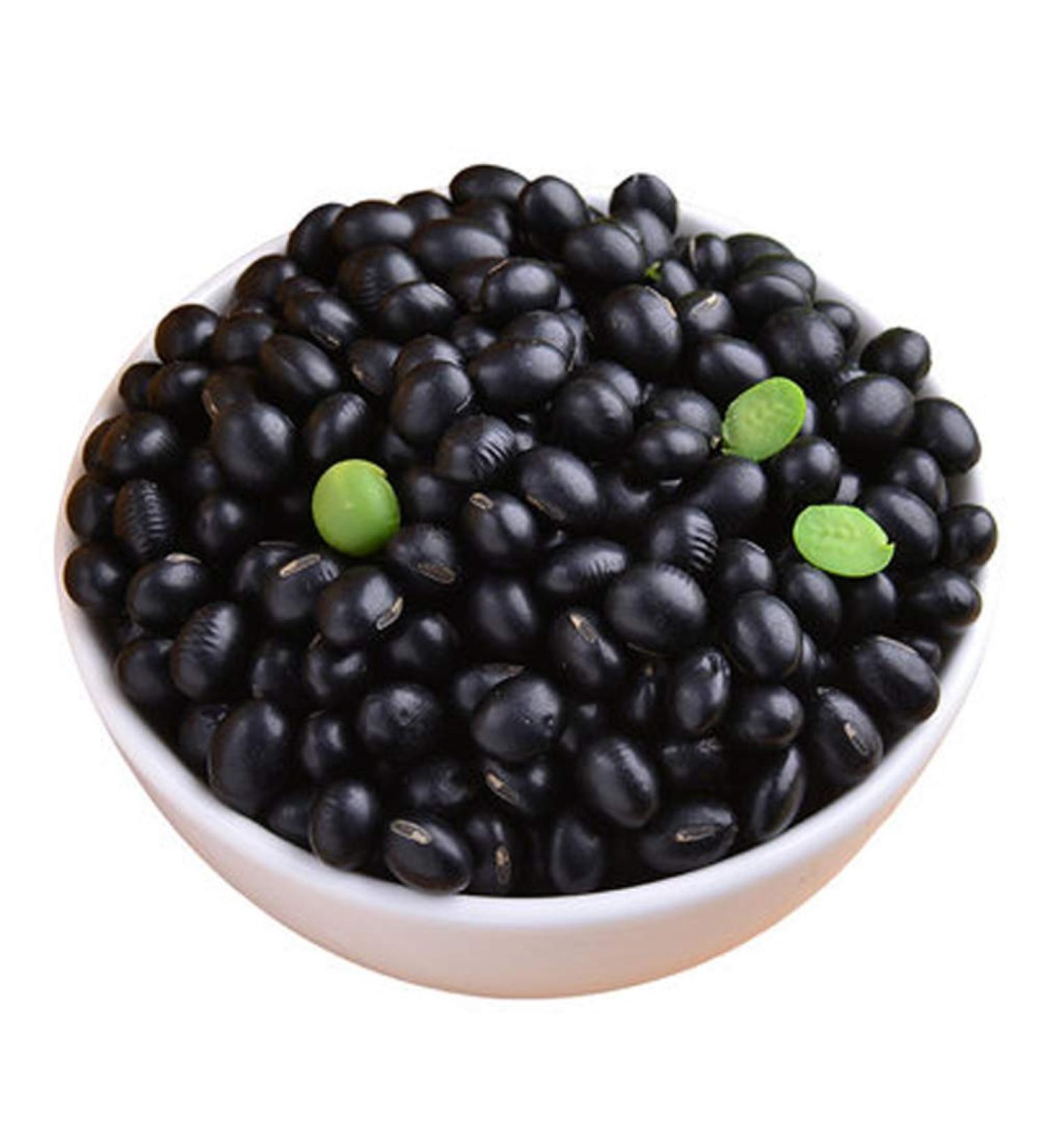 OUYANGHENGZHI Dongbei Hei Dou Peasant Specialty Green Kernel Black Soya Bean Roughage Cereals 250g/8.8oz - Buy Online on GoSupps.com