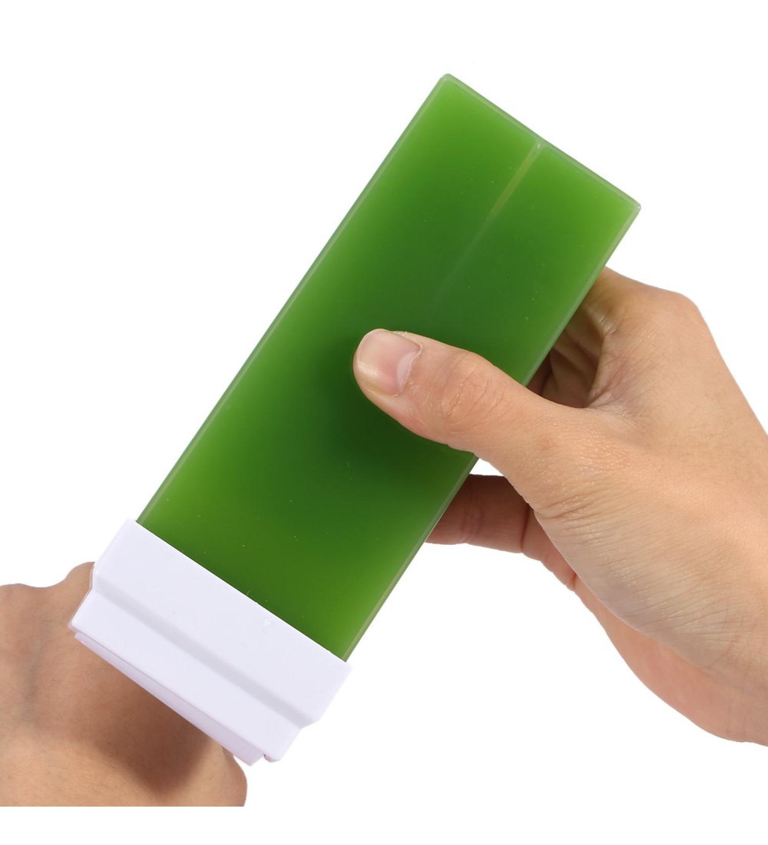 Beeswax for epilators hair removal wax pearls 100 g professional depilatory growth wax cream arm armpit body hair removal epilated sugar (apple shape)