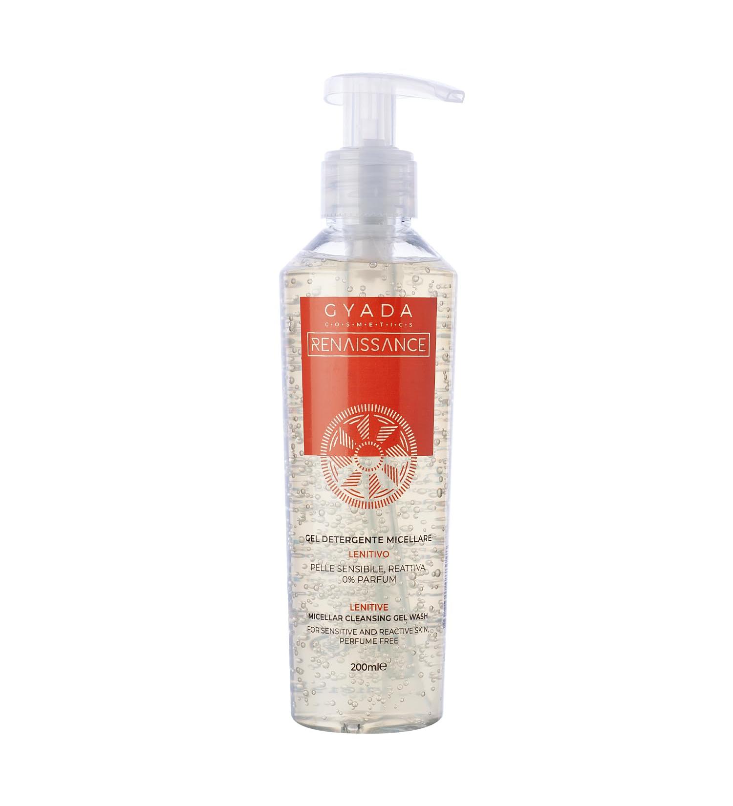 GYADA COSMETICS Gel Nettoyant Micellaire Apaisant pour les Peaux Sensibles D licates et R actives Action D maquillante pour Maquillage Non Waterproof 200 ml - Buy Online on GoSupps.com