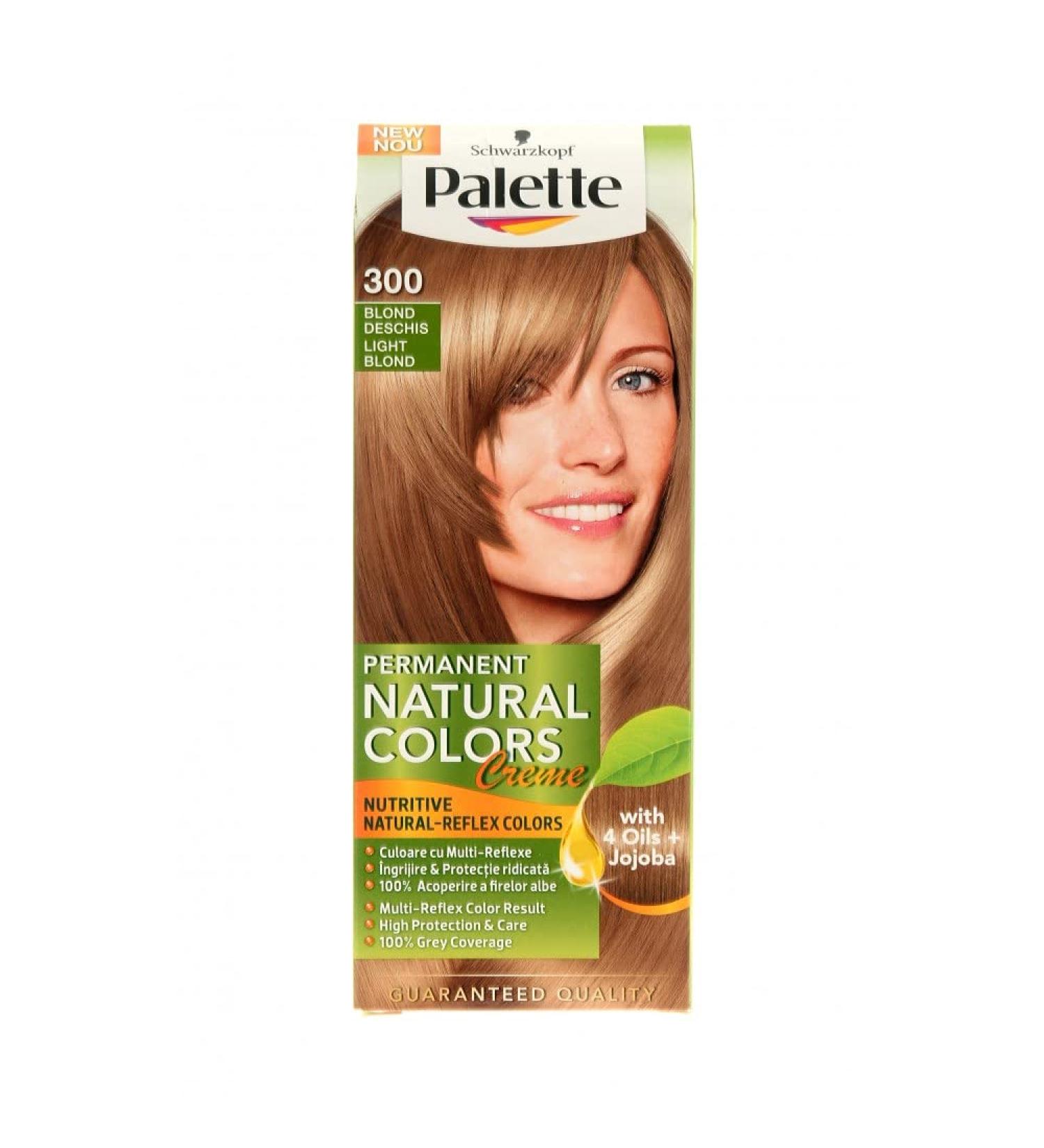 Schwarzkopf Palette Permanent Natural Colors Creme 300 Light Blonde
