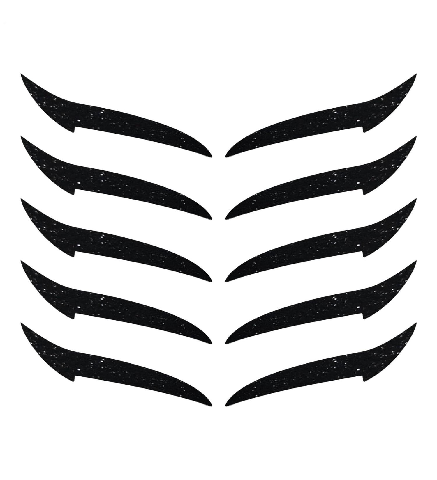 Autocollants Eye Liner R utilisables Patch Maquillage Fard Paupi res Disque Maquillage Portable pour Voyage Spectacle Danse 10 Pi ces R sistant l'Eau Noir - Buy Online on GoSupps.com