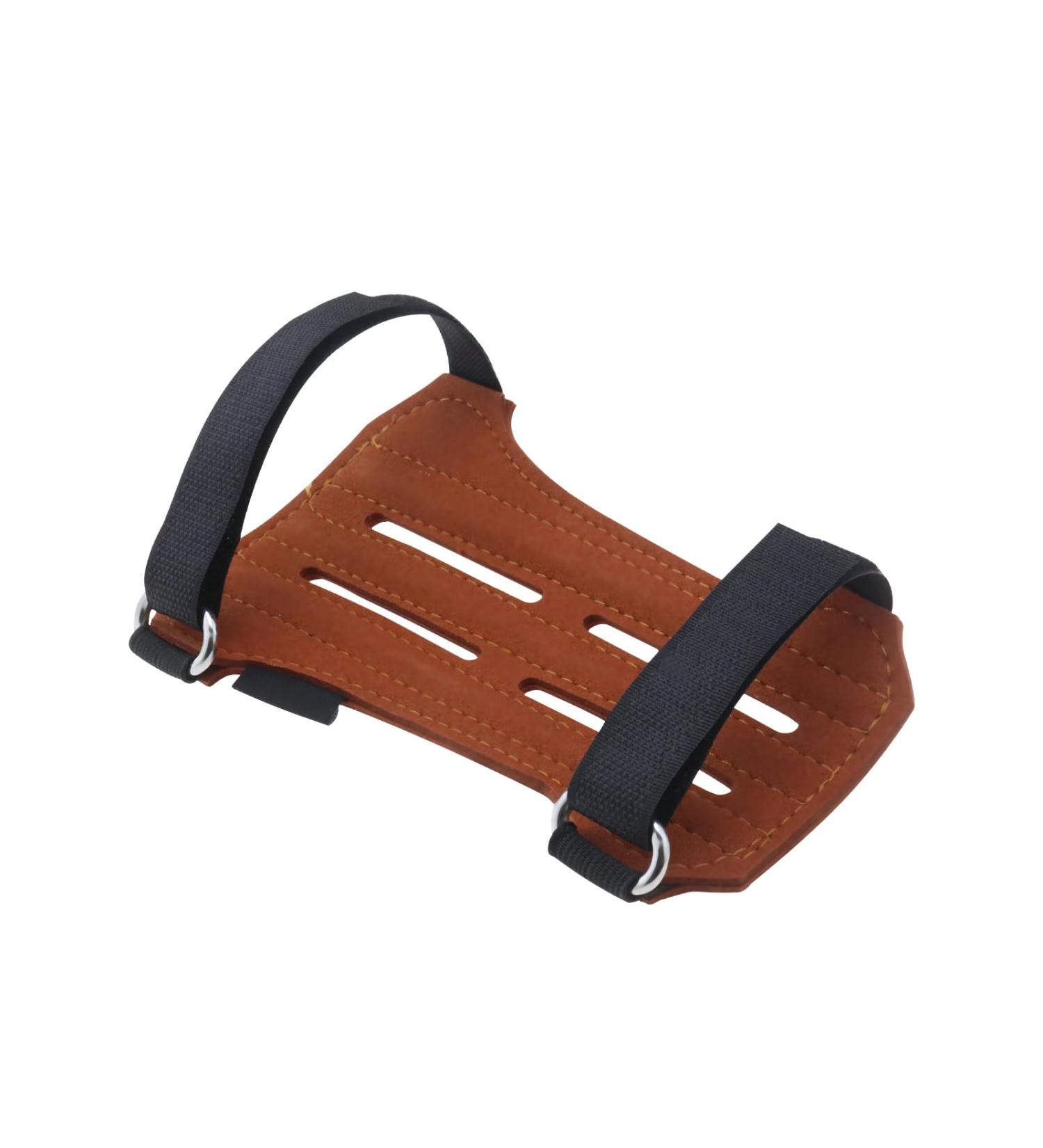 Buy Outdoor Arm Protection for Archery | Premium Archery Gear for Traditional Archers | Reverse Hair Design in Brown - Buy Online on GoSupps.com