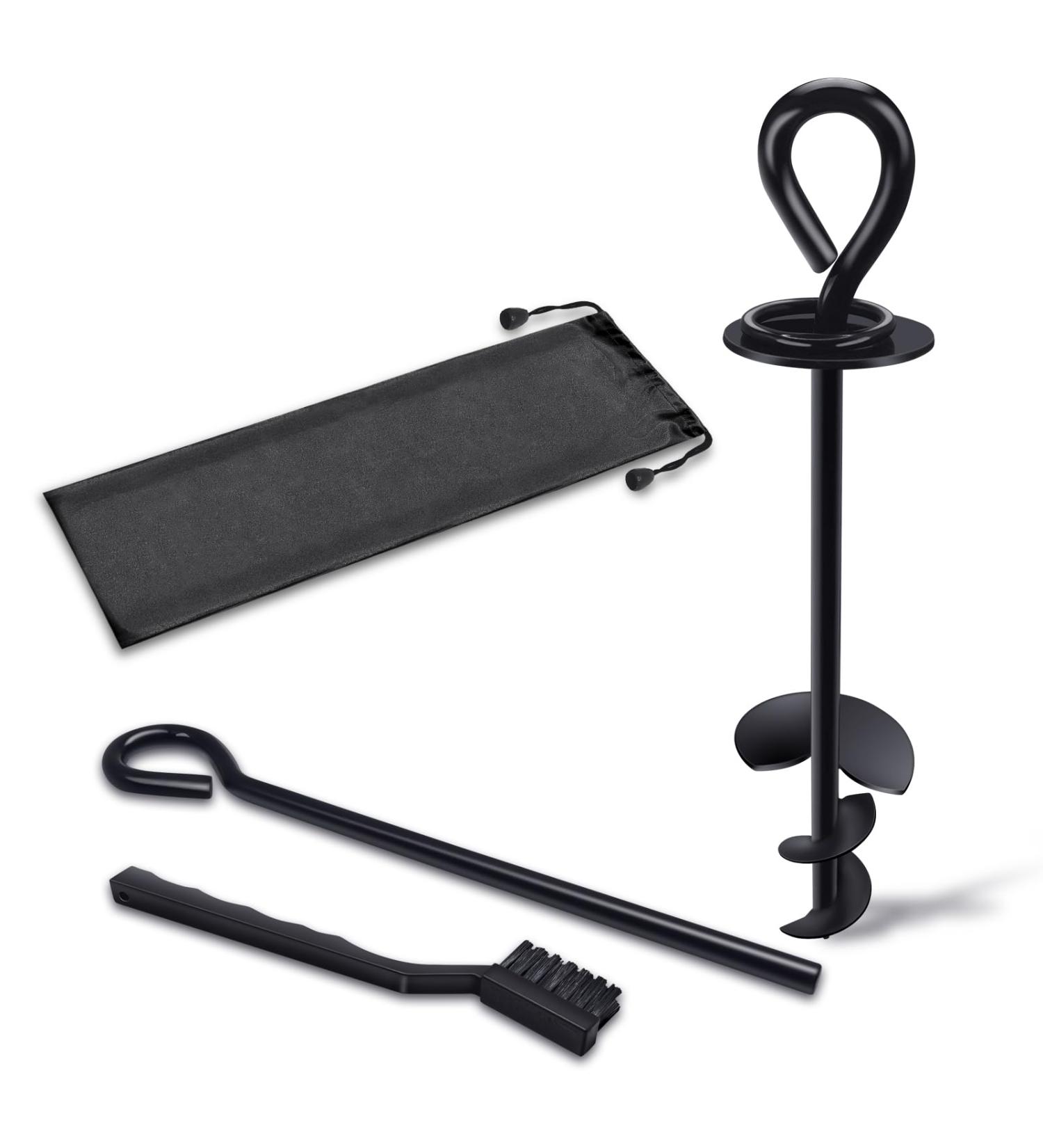 Dog Tie Out Stake for Large Dogs Heavy Duty Dog Ground Stake for Yard Camping Or at The Beach Rust Proof Dog Anchor Yard Stake Holds The Dogs Over 150lbs Dog Stake - Buy Online on GoSupps.com