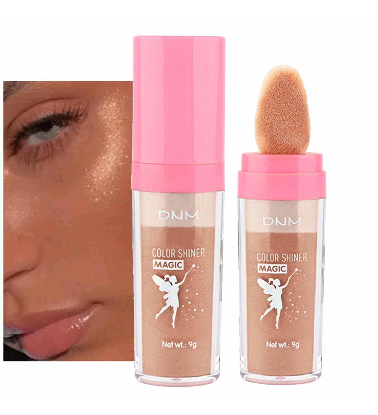 Highlighter Makeup Stick - Body Face Highlighter Patting Stick Powder | Shimmer Three-Dimensional Makeup Stick for Face Body Uaxiu 03#bronze - Buy Online on GoSupps.com