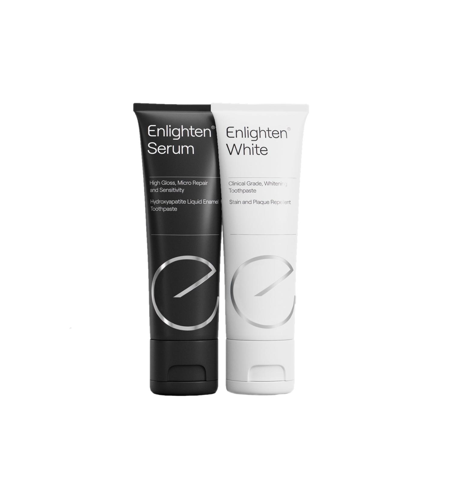 Buy Encluded White Duo Care Toothpaste & Sensitive Repair Serum - Advanced Dental Stain Removal & Tooth Repair (1 Pack - 2 Tubes) | International Shipping Available - Buy Online on GoSupps.com