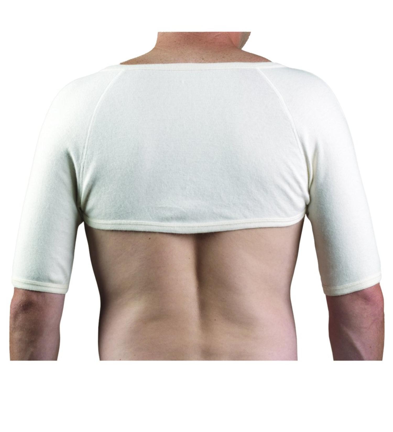 OTC Shoulder Warmer for Arthritis Relief - Angora Fabric White Large - Buy Online on GoSupps.com