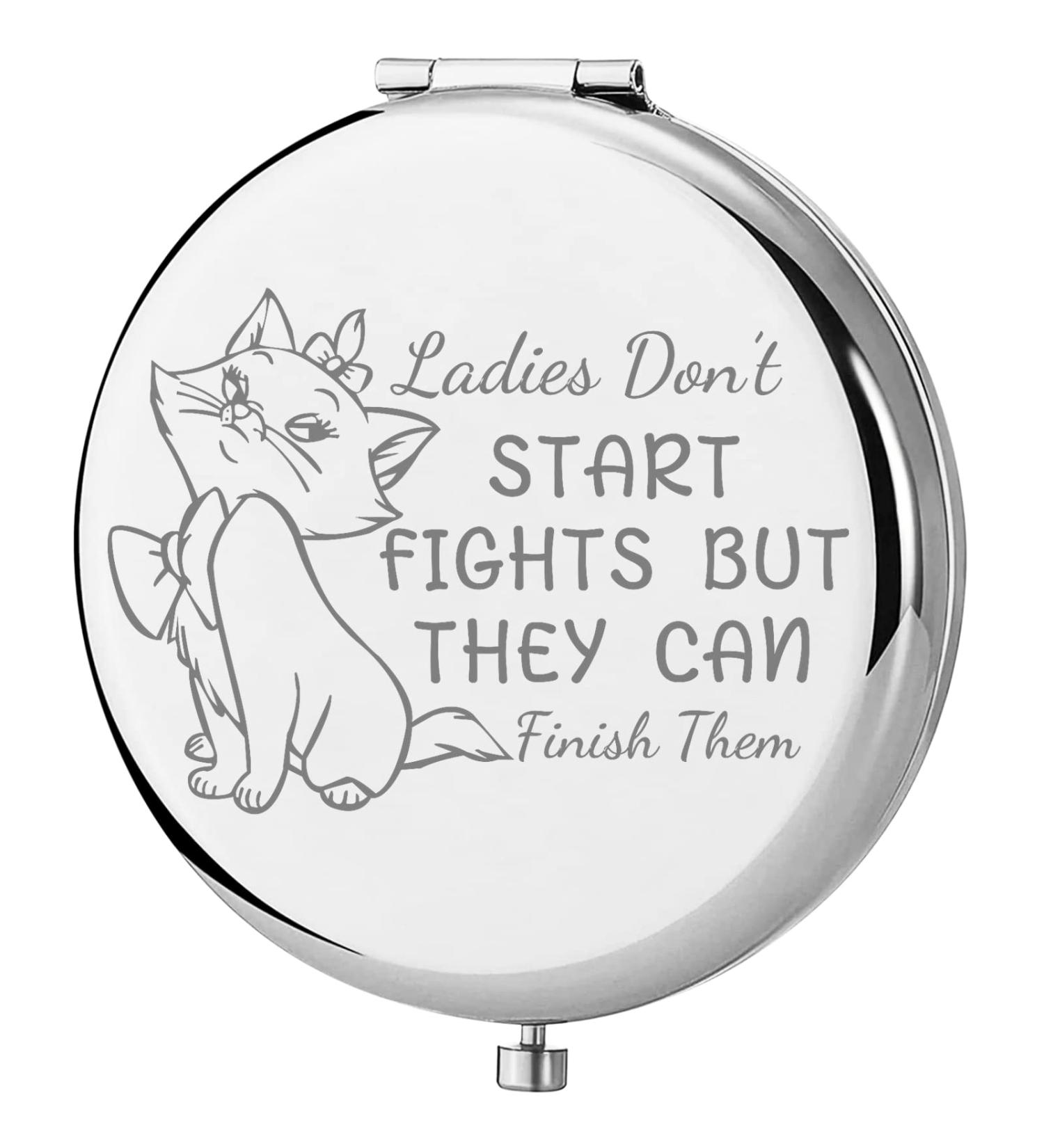 TGBJE Marie Ladies' Pocket Mirror - Cartoon Cat Lover Gift for Marie Cat - Cute and Practical Mirror for Women - Buy Online on GoSupps.com