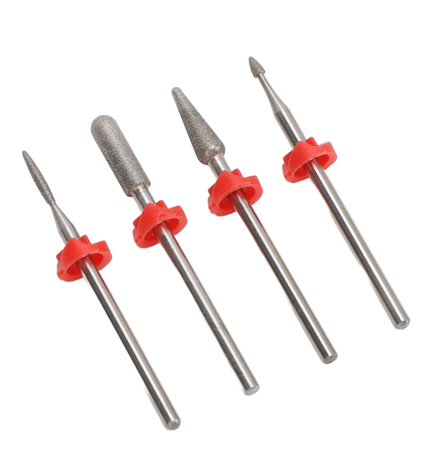 Versatile Accessories Accurate Grinding Safe and Gentle Tungsten Steel Material Multi Purpose Nail Grinding Head Set for Electric Nail Drills - Buy Online on GoSupps.com