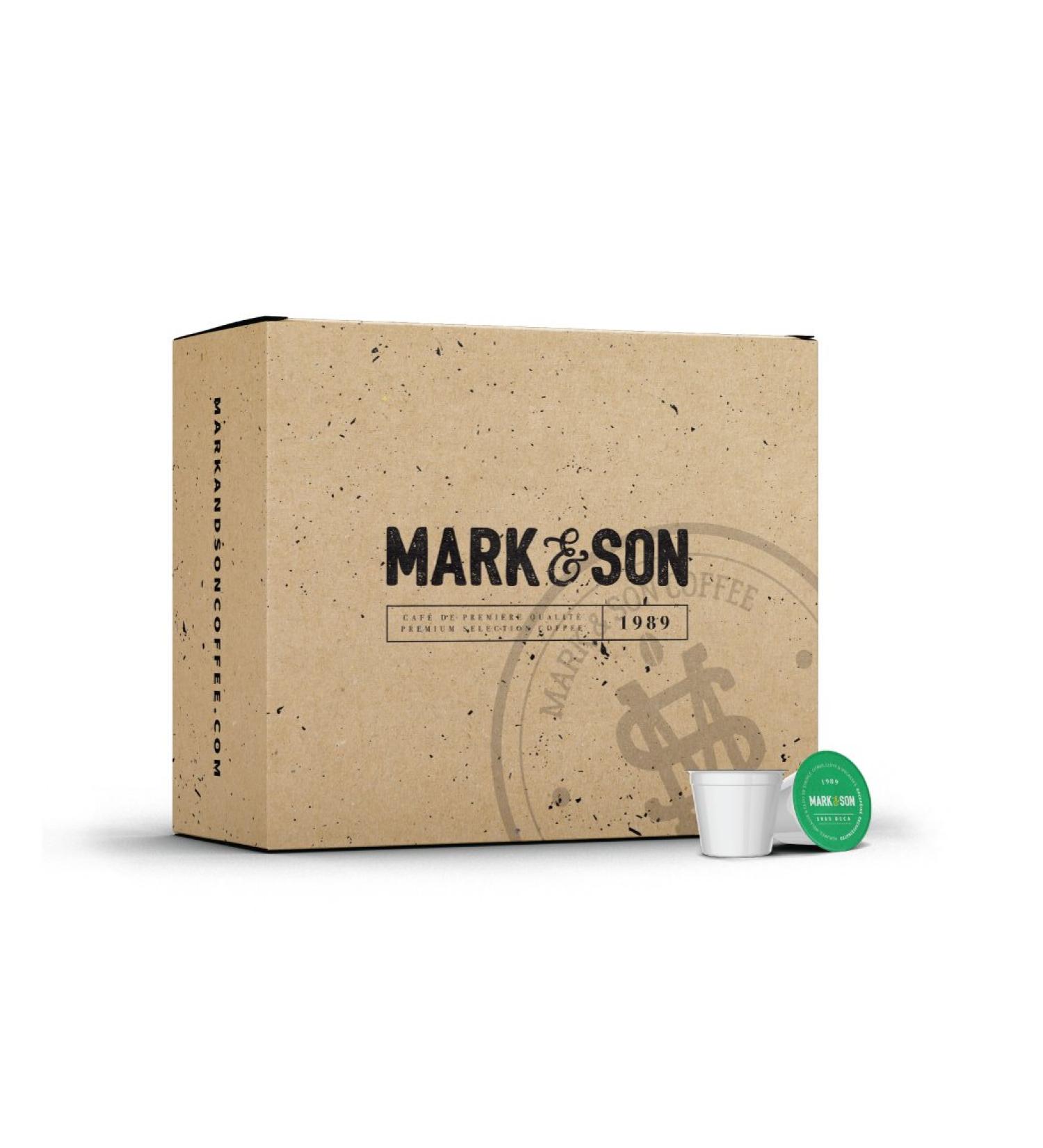 Mark&Son Premium Selections K Cups Pods Coffee - Recyclable K-Cups Capsules for Keurig Brewers Arabica Roasted Coffee Only - (Decaf 80 Count) Decaf 1 count (Pack of 80) - Buy Online on GoSupps.com